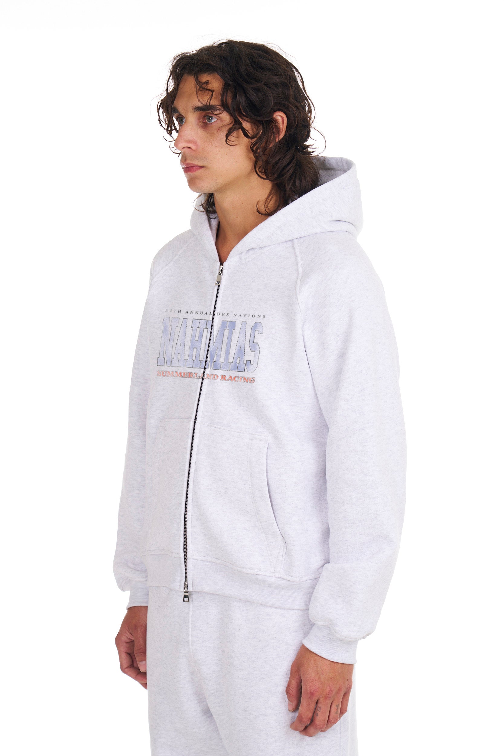 hana② Competition Girlfriend Zip-Up Hoodie – NAHMIAS