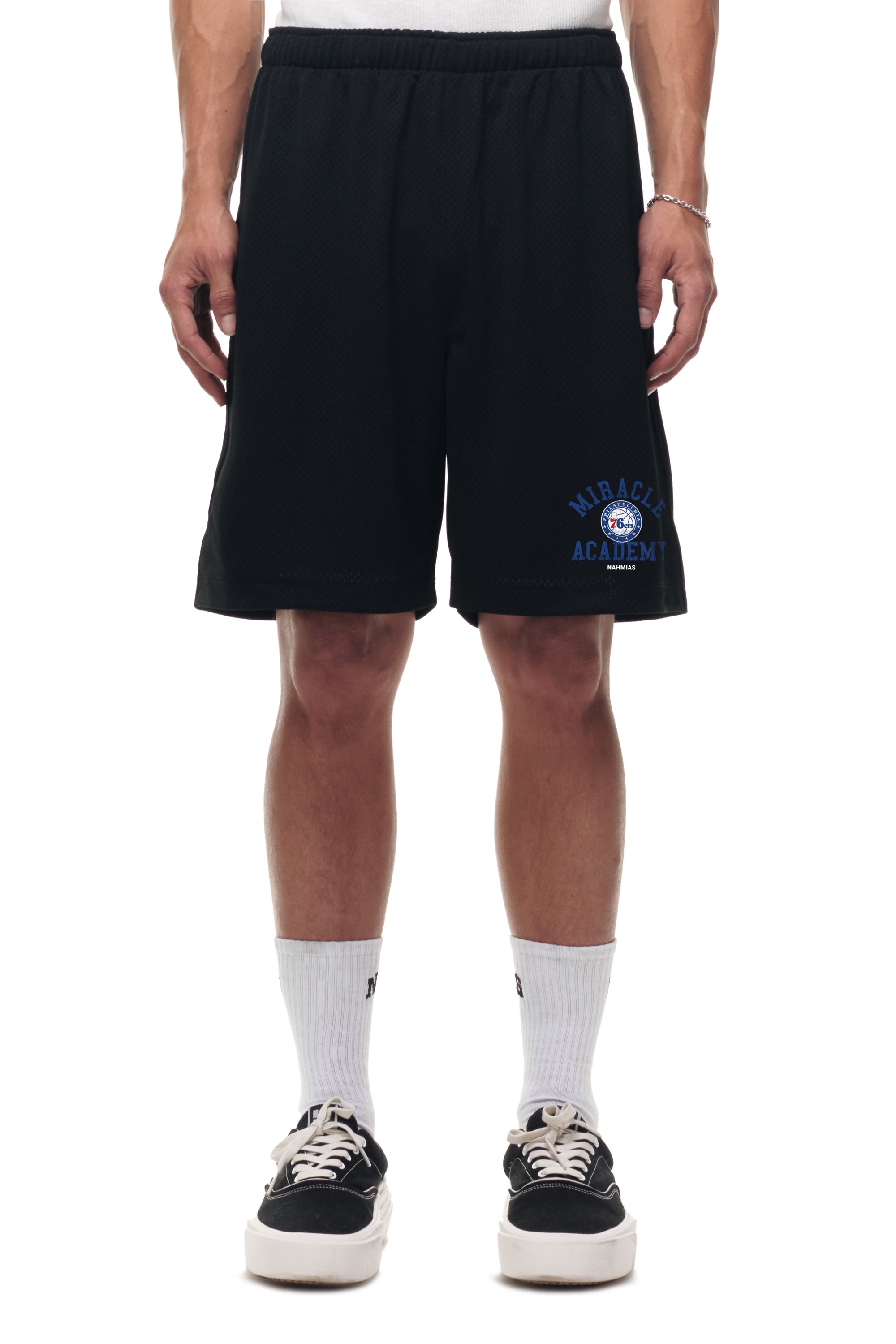 76ers X Miracle Academy Baggy P.E. Shorts – NAHMIAS