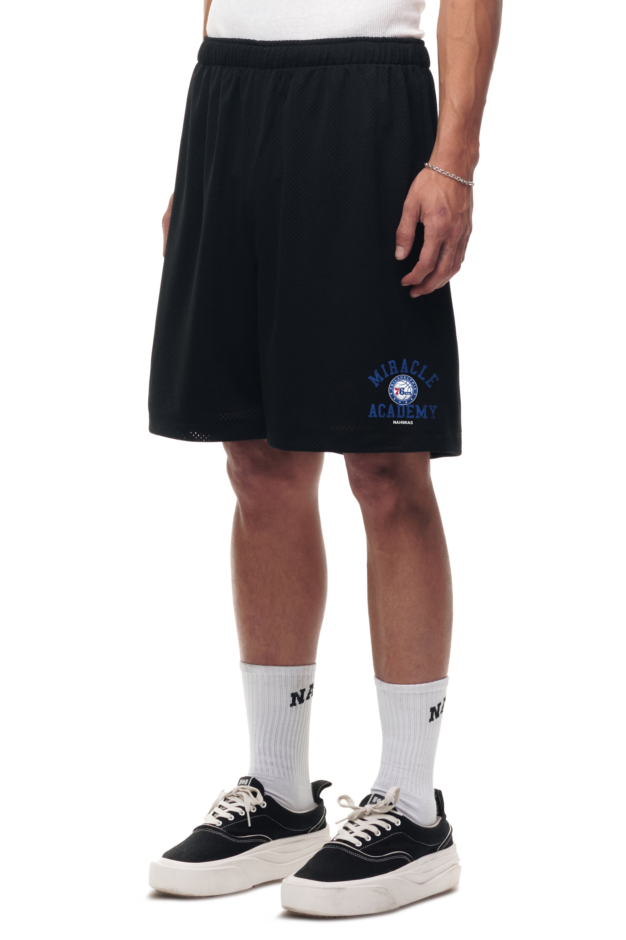76ers X Miracle Academy Baggy P.E. Shorts – NAHMIAS