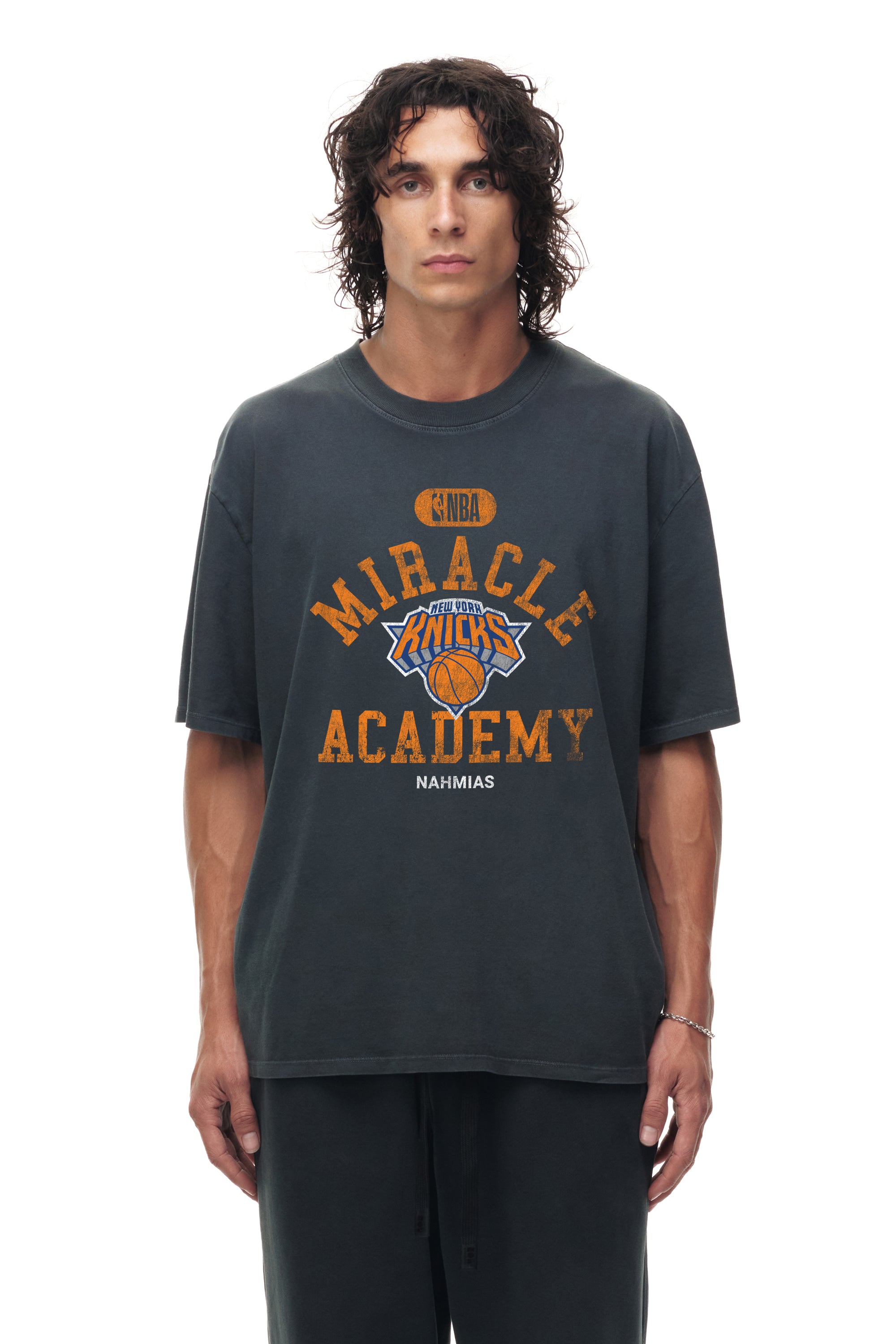 Knicks X Miracle Academy Boxy T-shirt – NAHMIAS