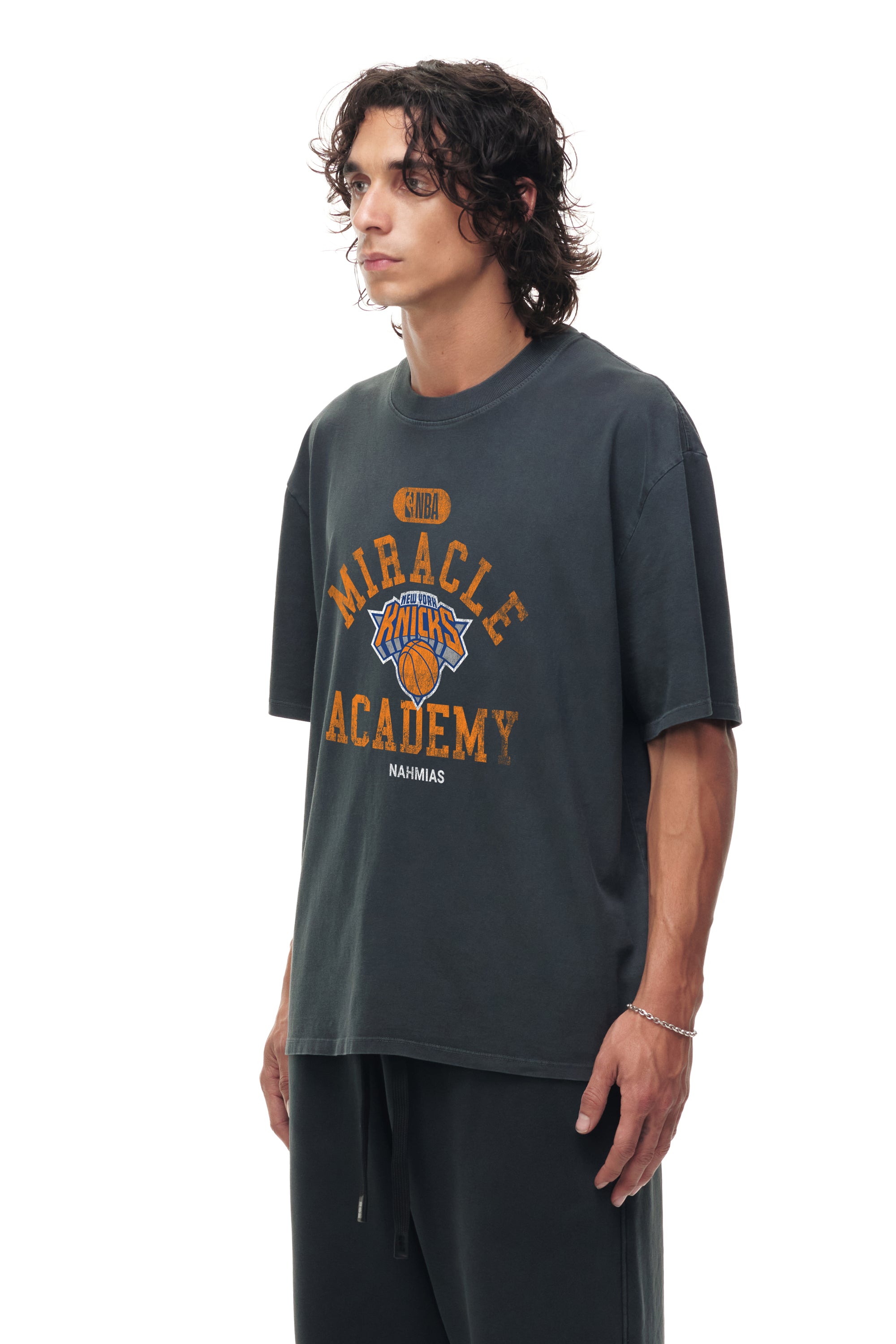 Knicks X Miracle Academy Boxy T-shirt – NAHMIAS