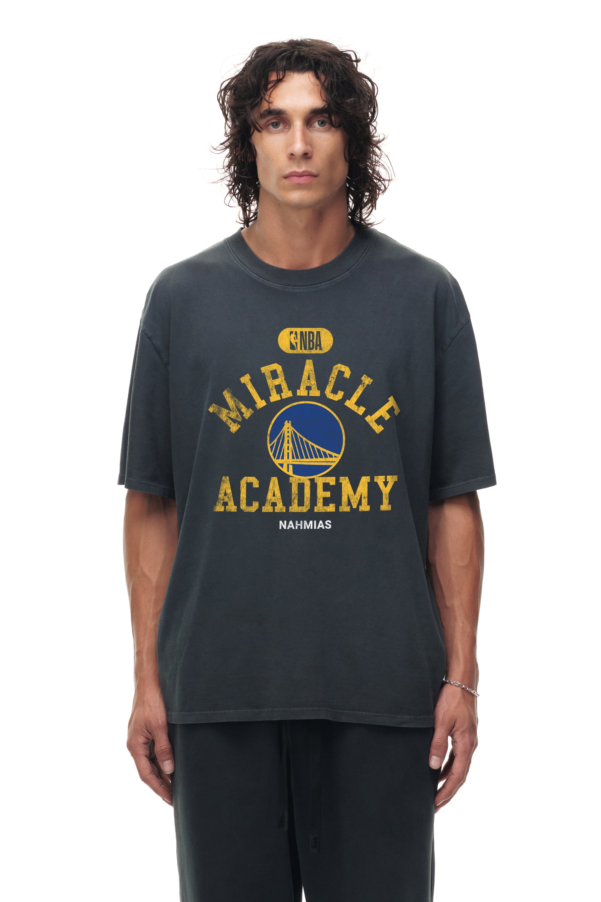 Warriors X Miracle Academy Boxy T-shirt – NAHMIAS
