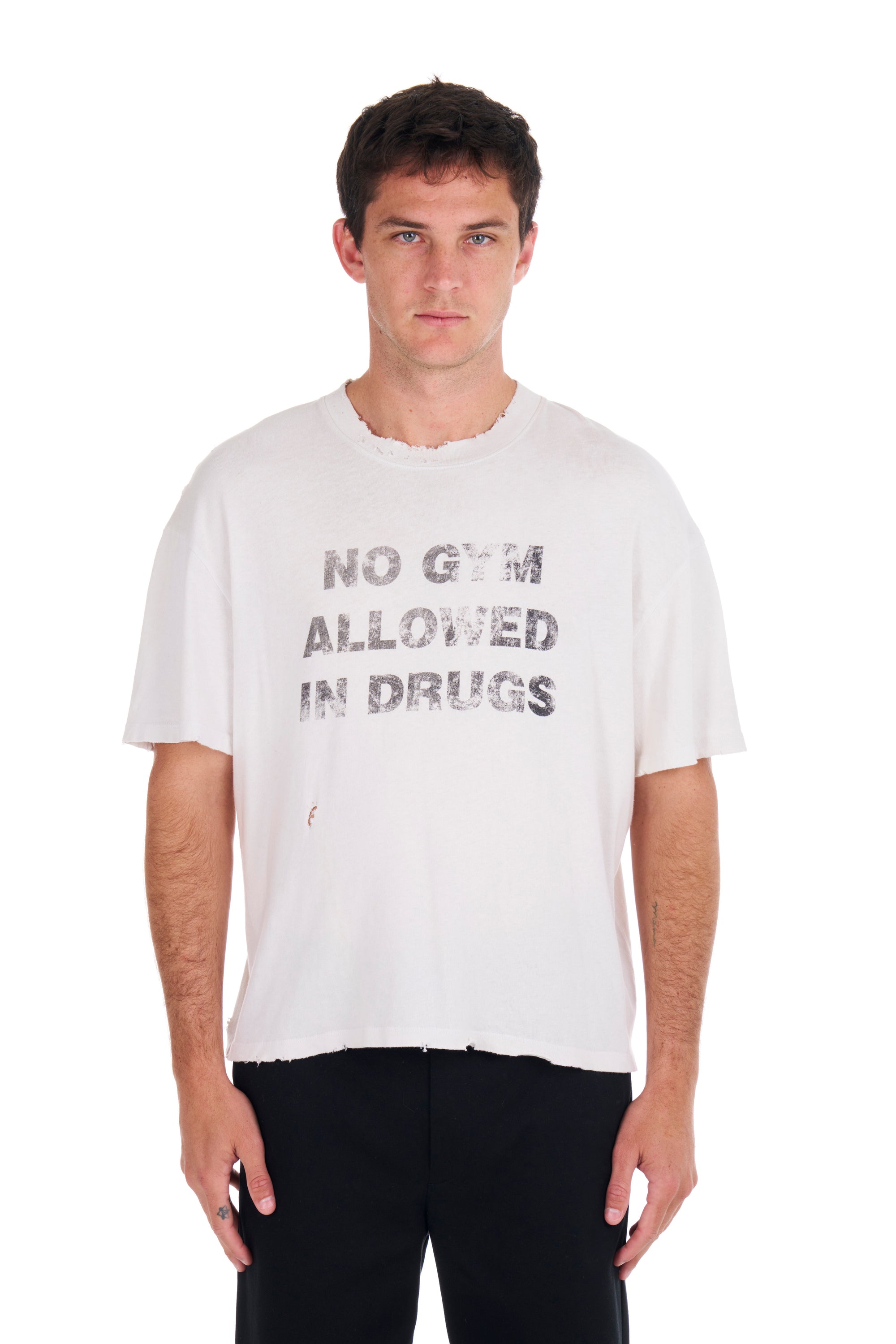 No Gym Allowed Boxy T-shirt