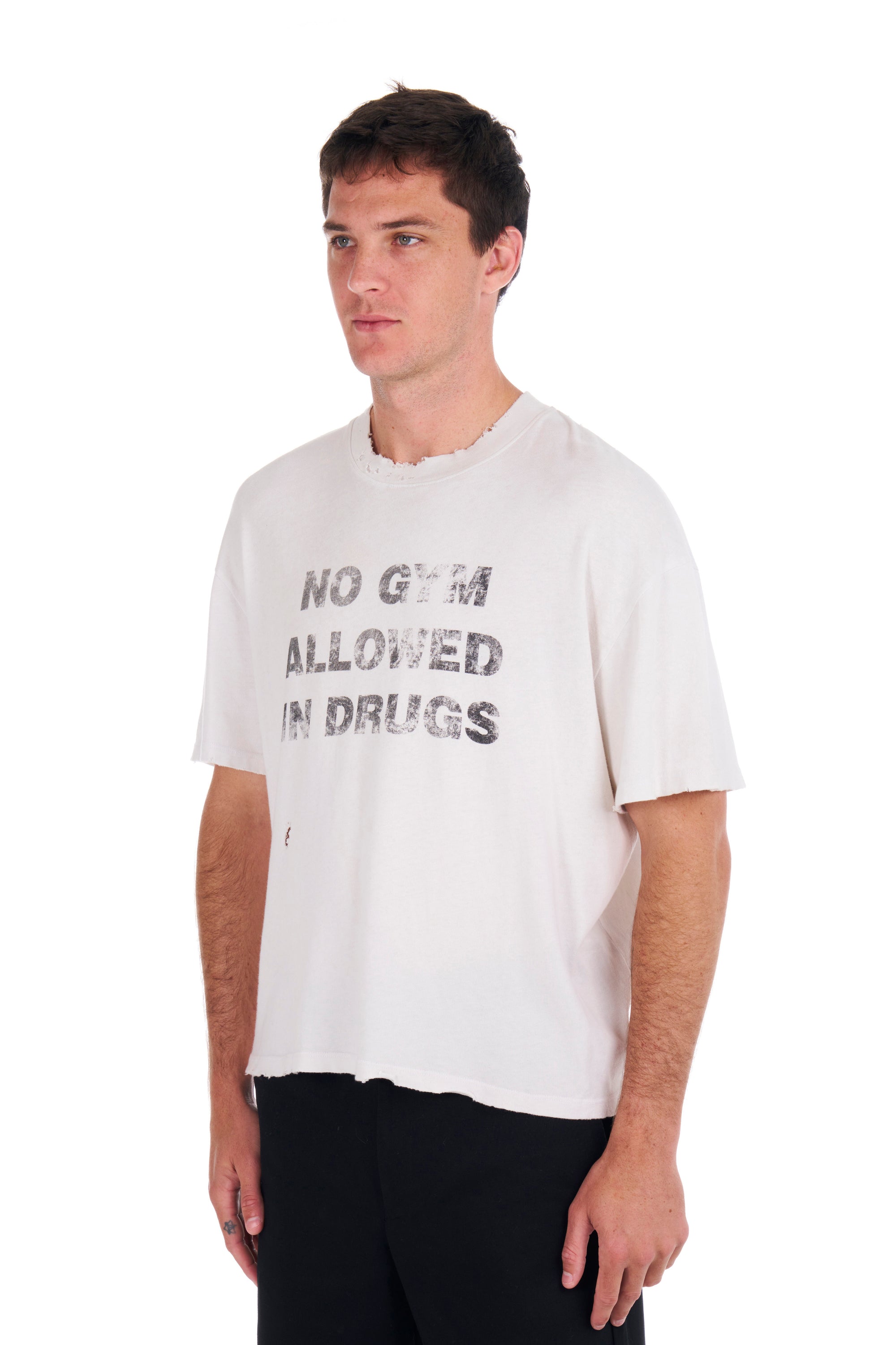 No Gym Allowed Boxy T-shirt