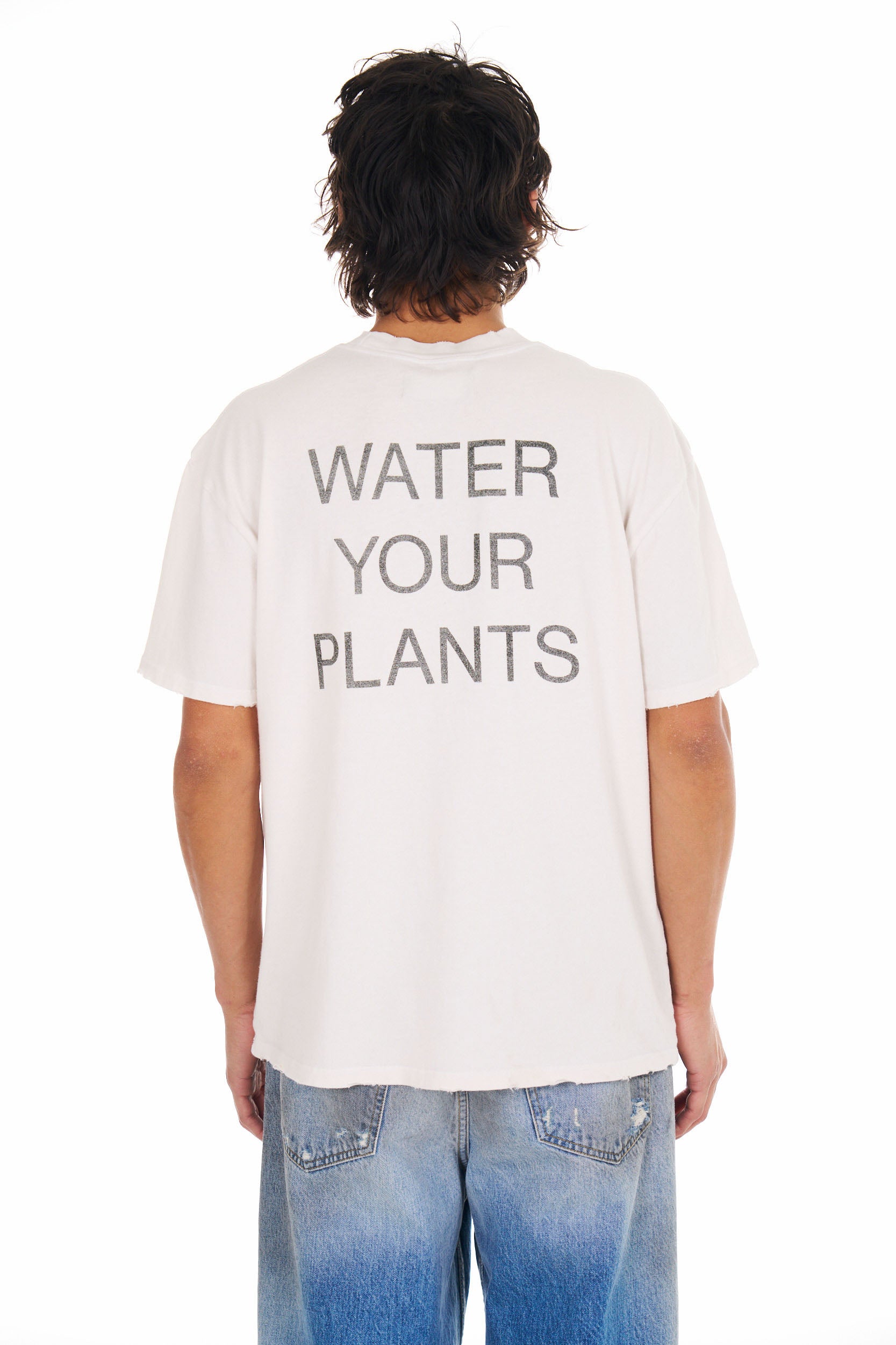 Motorcycle Garden Boxy T-shirt in White
