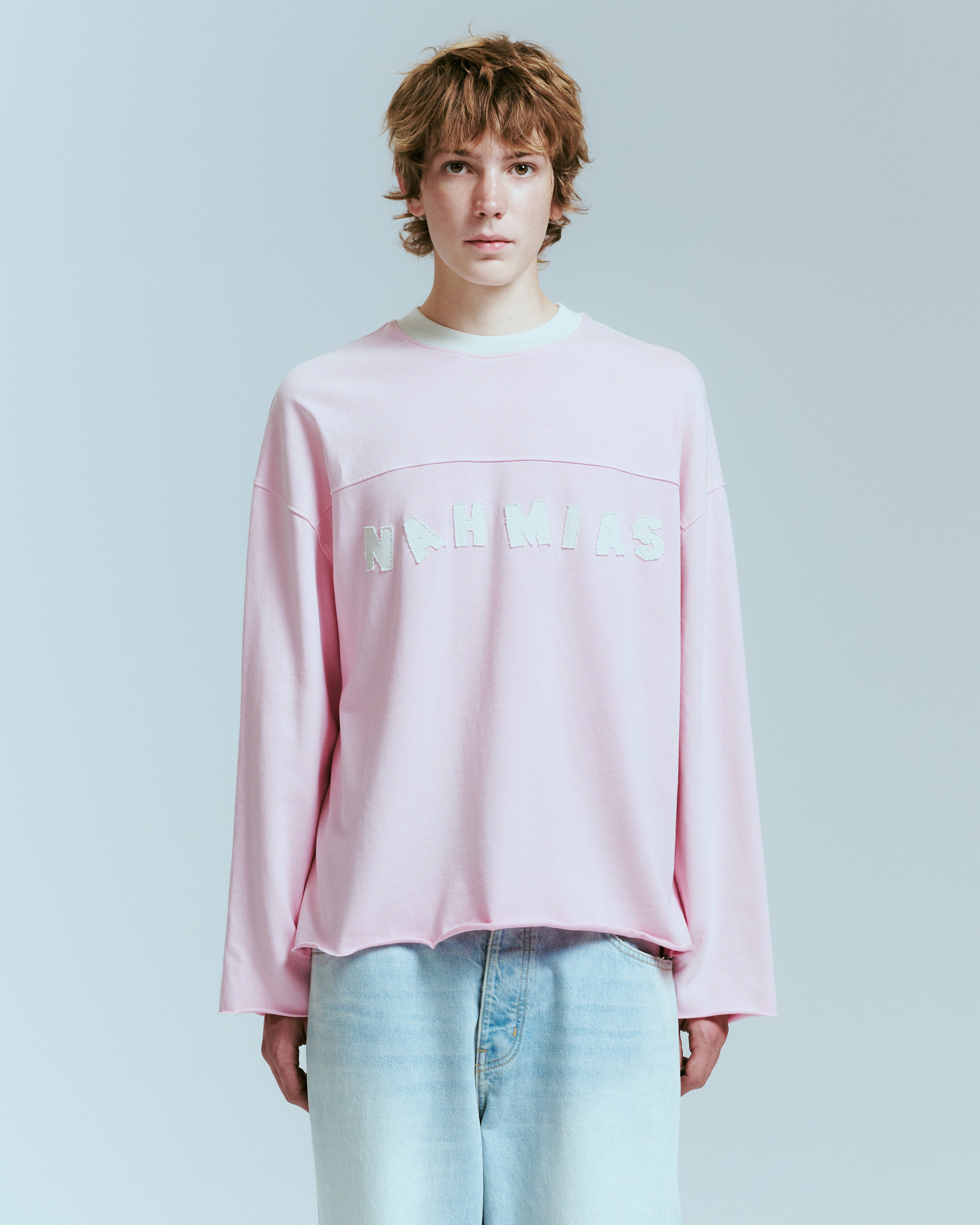 VARSITY LOGO LS TEE – NAHMIAS