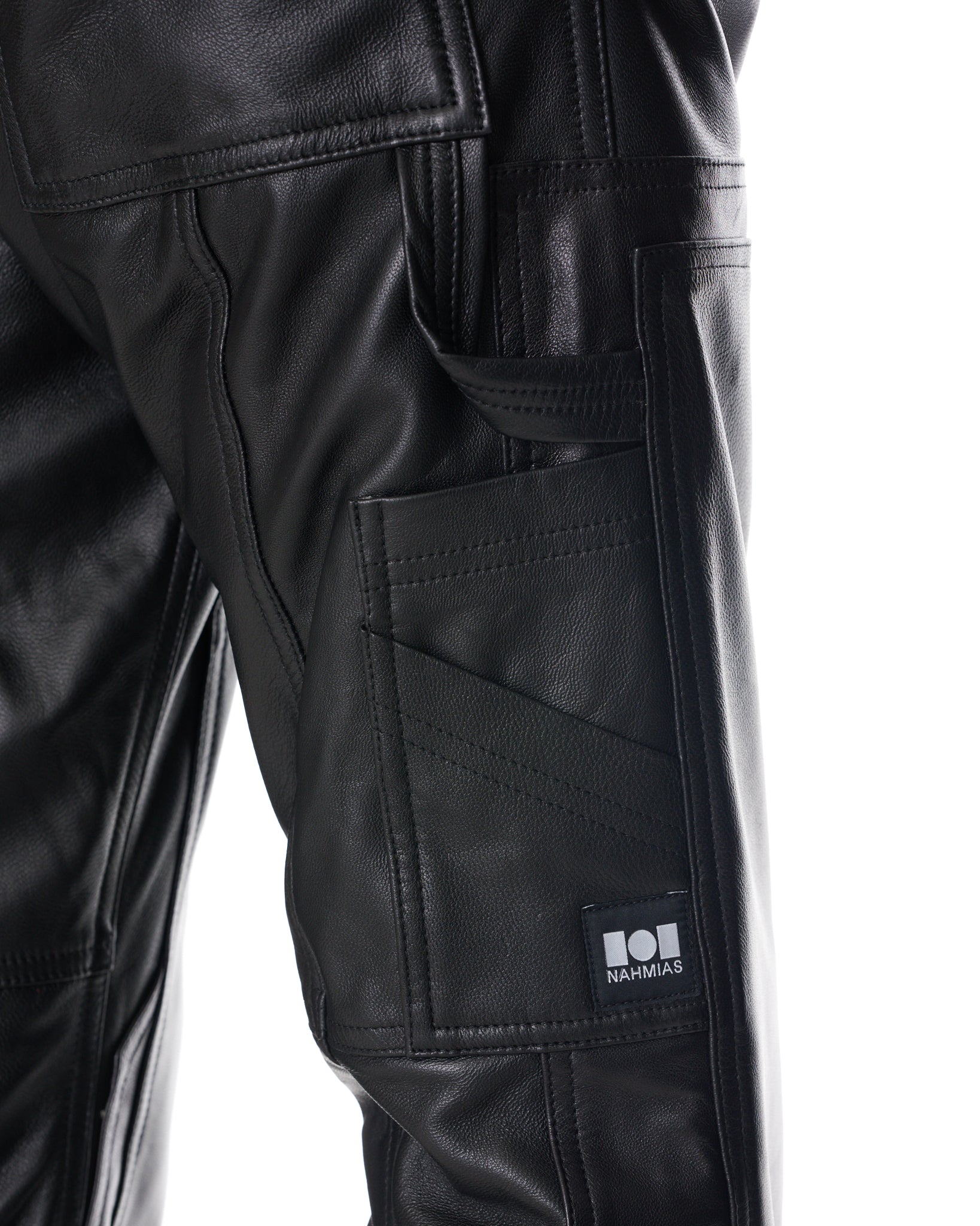 Leather Carpenter Pant