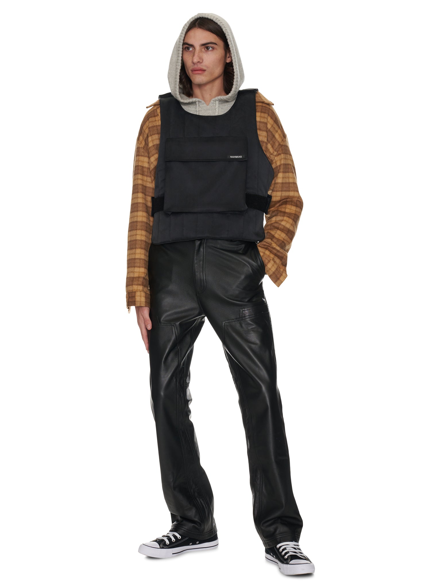 Leather Carpenter Pant