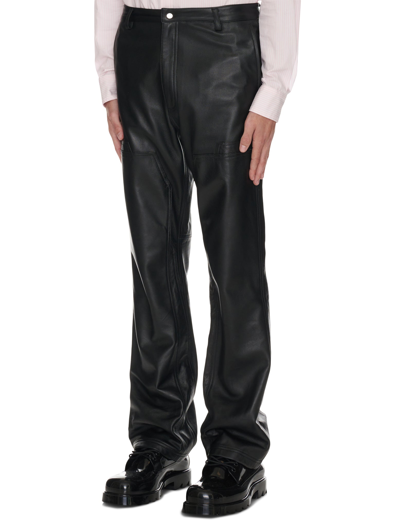Leather Carpenter Pant