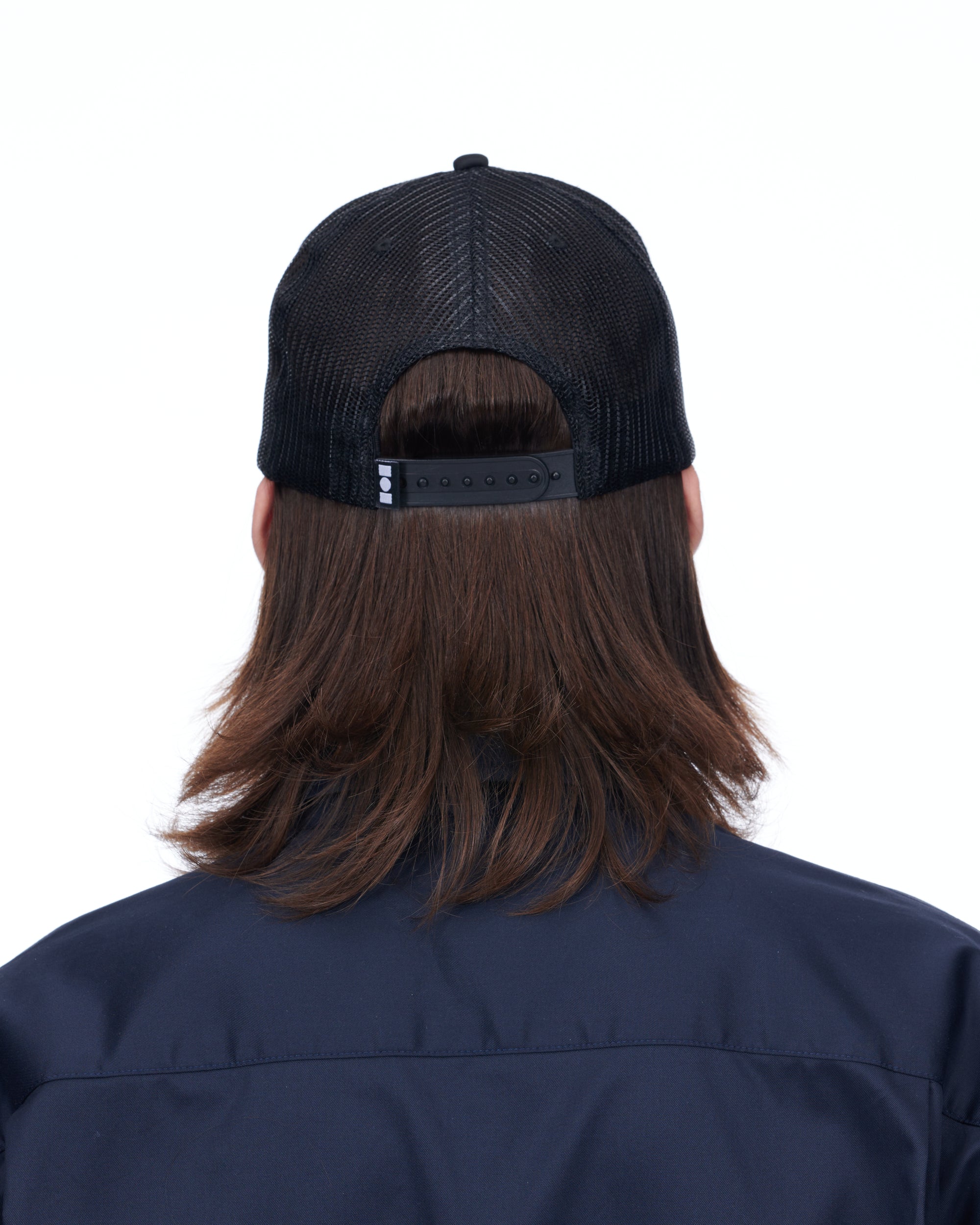 Miracle Academy Foam Crystal Trucker Hat in Black