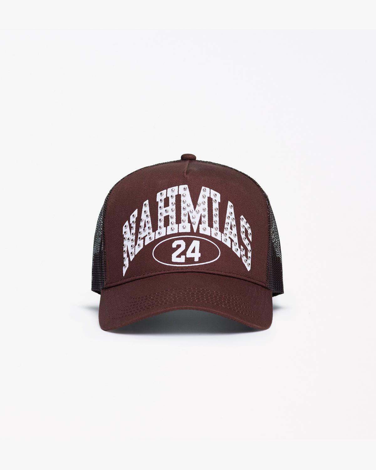 NAHMIAS Sex Red Trucker Cap with White Logo Nahmias Red Embroidered Trucker Cap - Red Hats, Accessories  main image 3