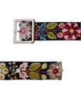 Crochet Floral Belt