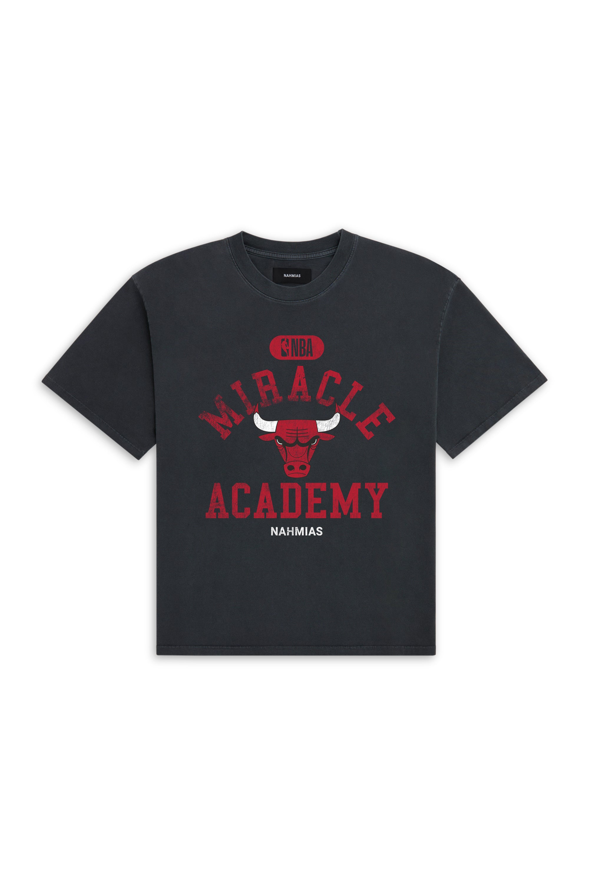 NEXUSⅦ. 24SS COLLEGE TRAINING CREW SHIRT Lakers X Miracle Academy Boxy T-shirt – NAHMIAS