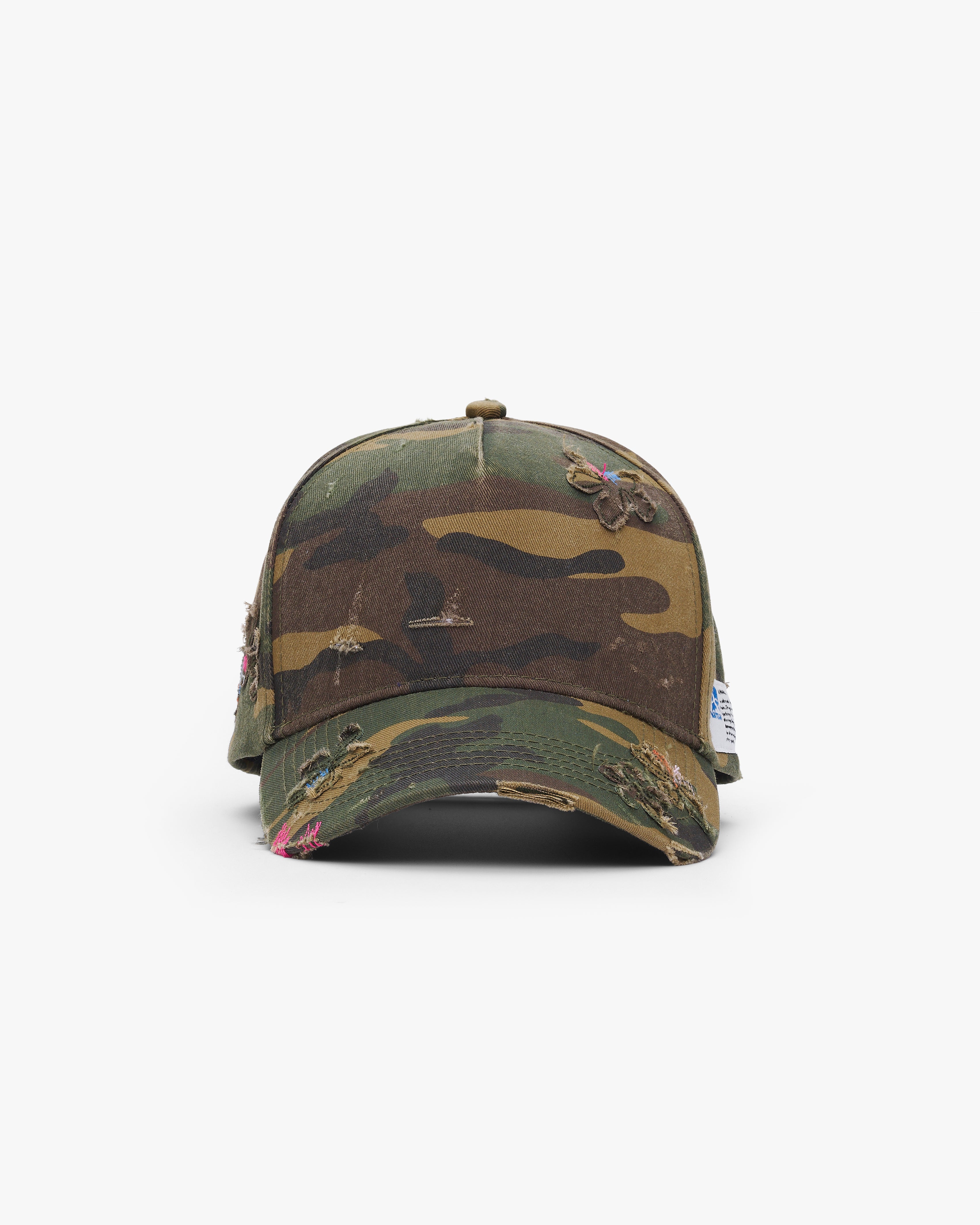 CAMO GARDENER TRUCKER HAT – NAHMIAS