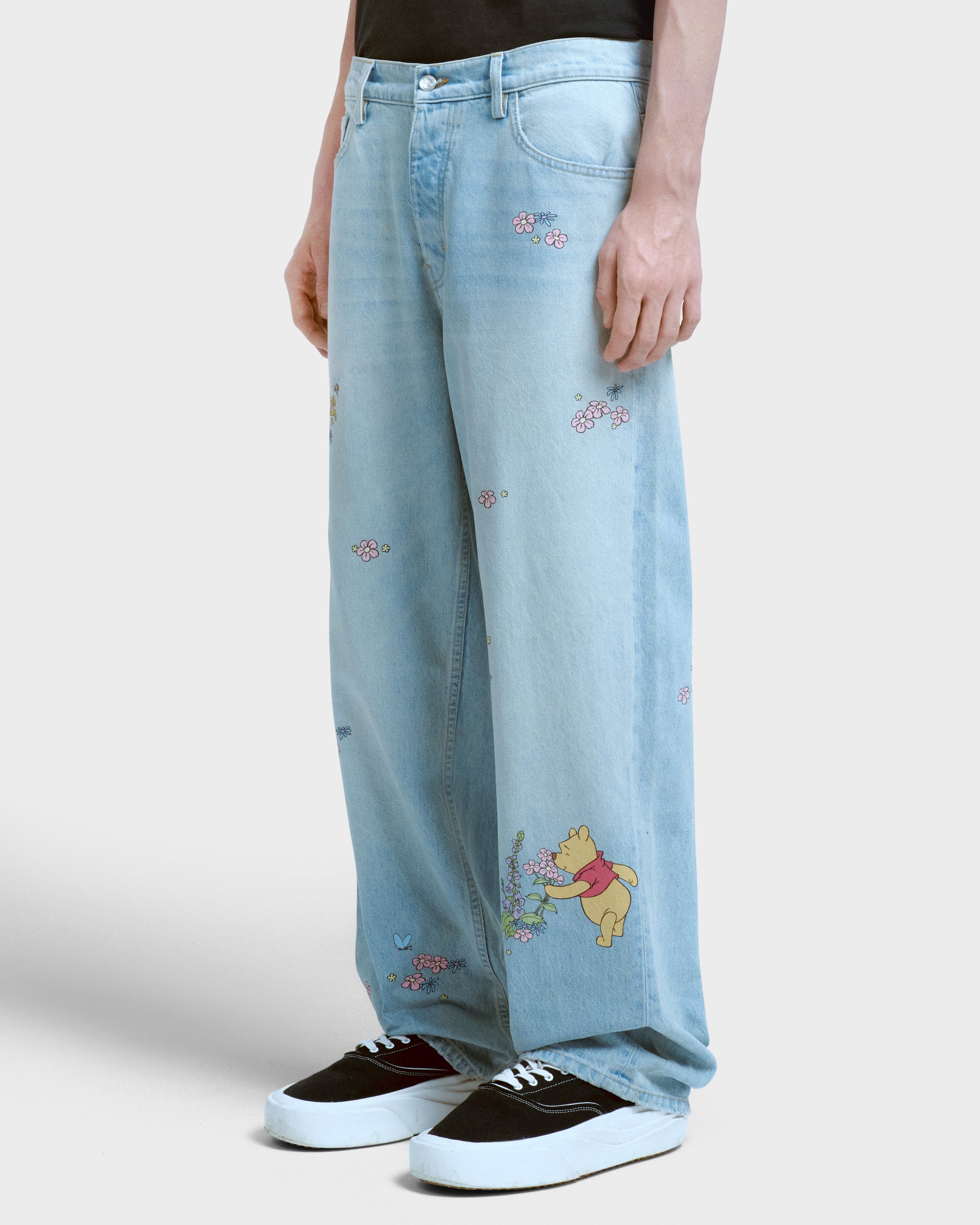 WINNIE THE POOH FLOWER BAGGY JEAN