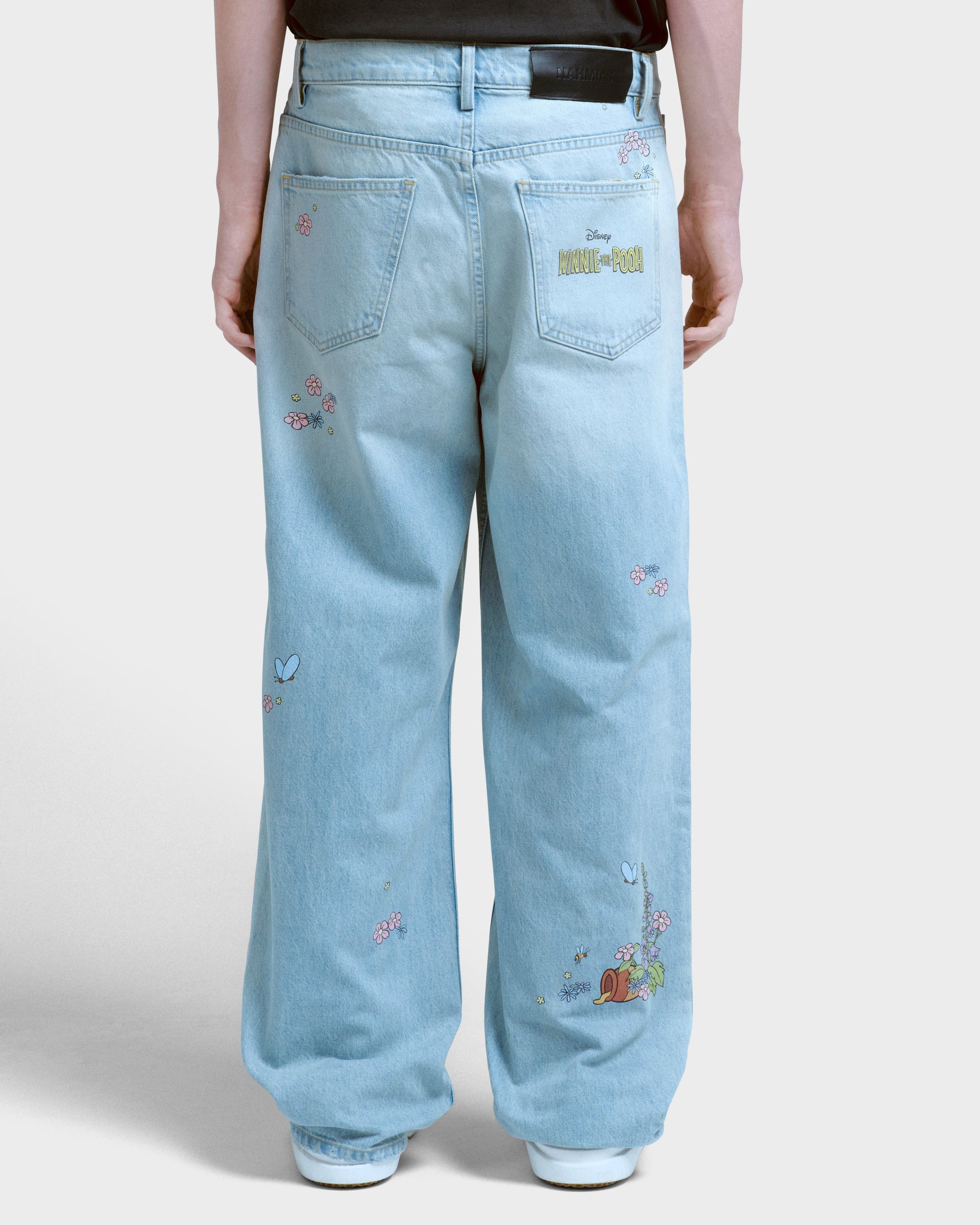 WINNIE THE POOH FLOWER BAGGY JEAN