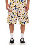 Floral Baggy 5 Pocket Shorts