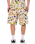 Floral Baggy 5 Pocket Shorts