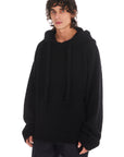 Knit Boxy Hoodie