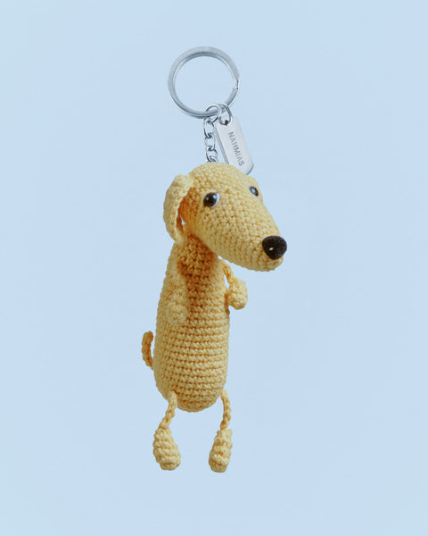 MIMI HAND CROCHET DOXIE KEYCHAIN – NAHMIAS