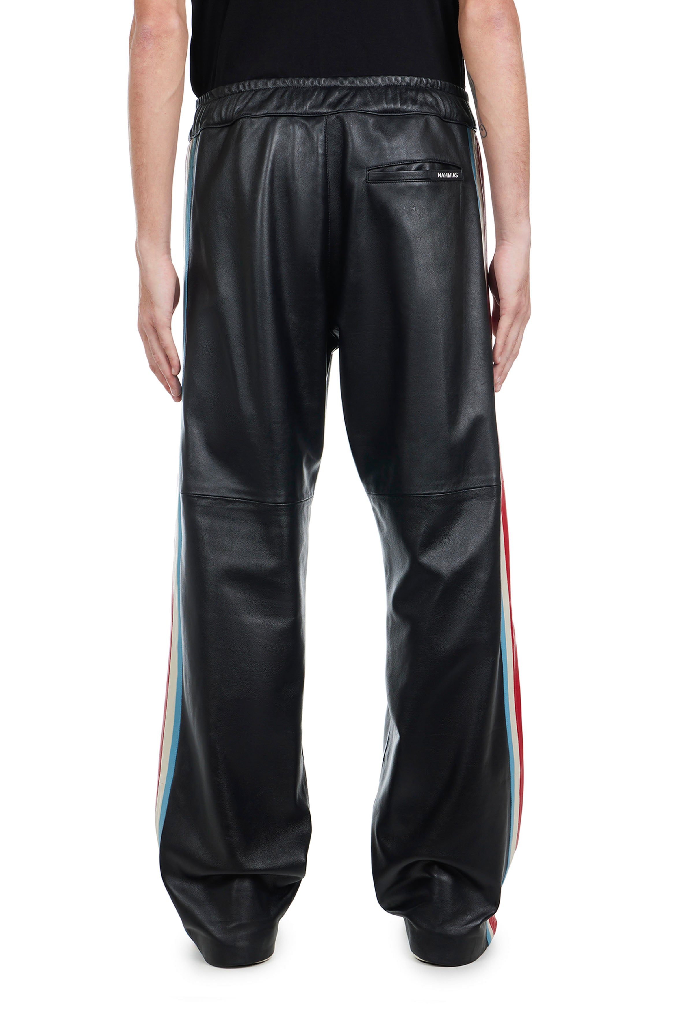 Leather Track Pant