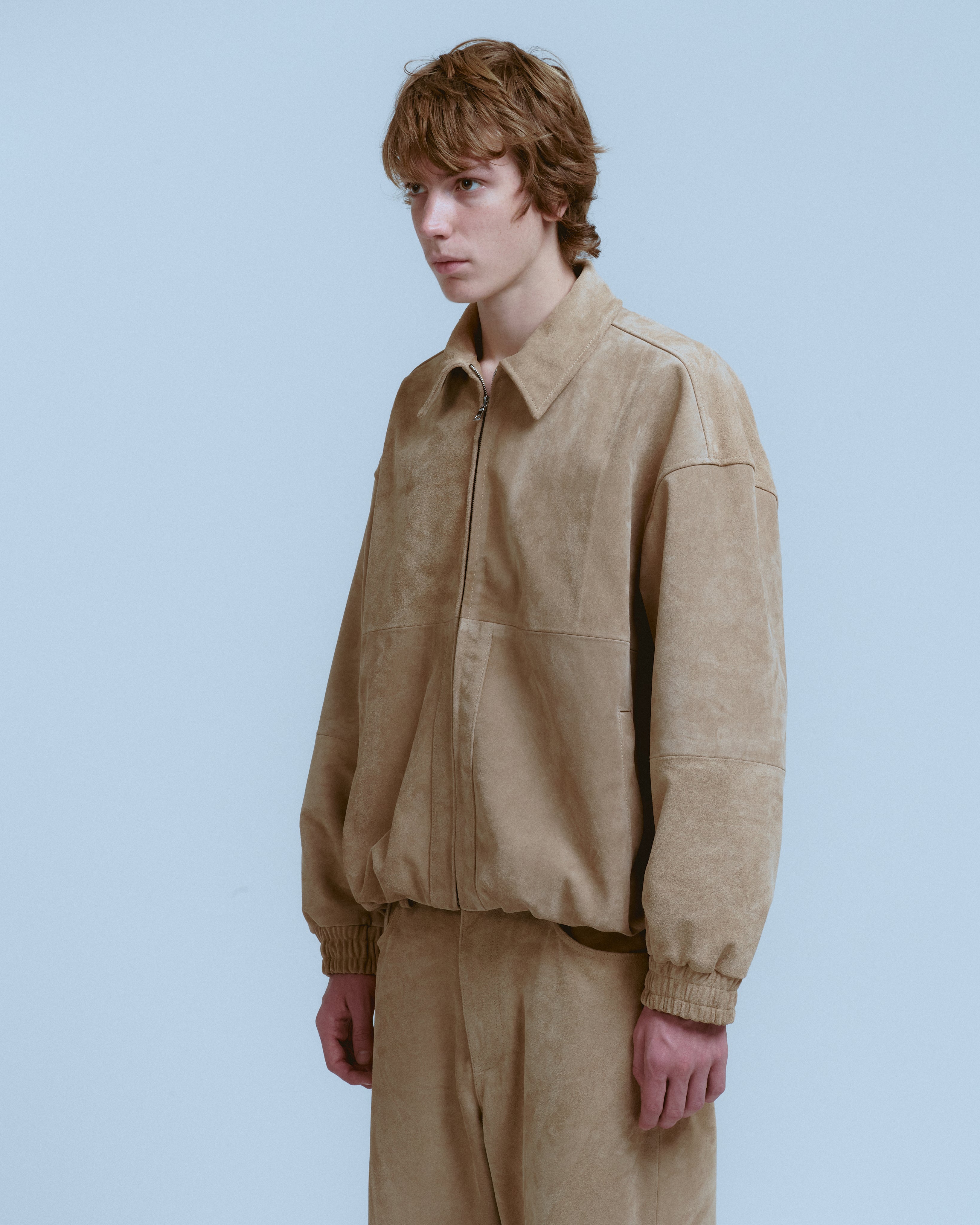 SUEDE STUDIO JACKET – NAHMIAS