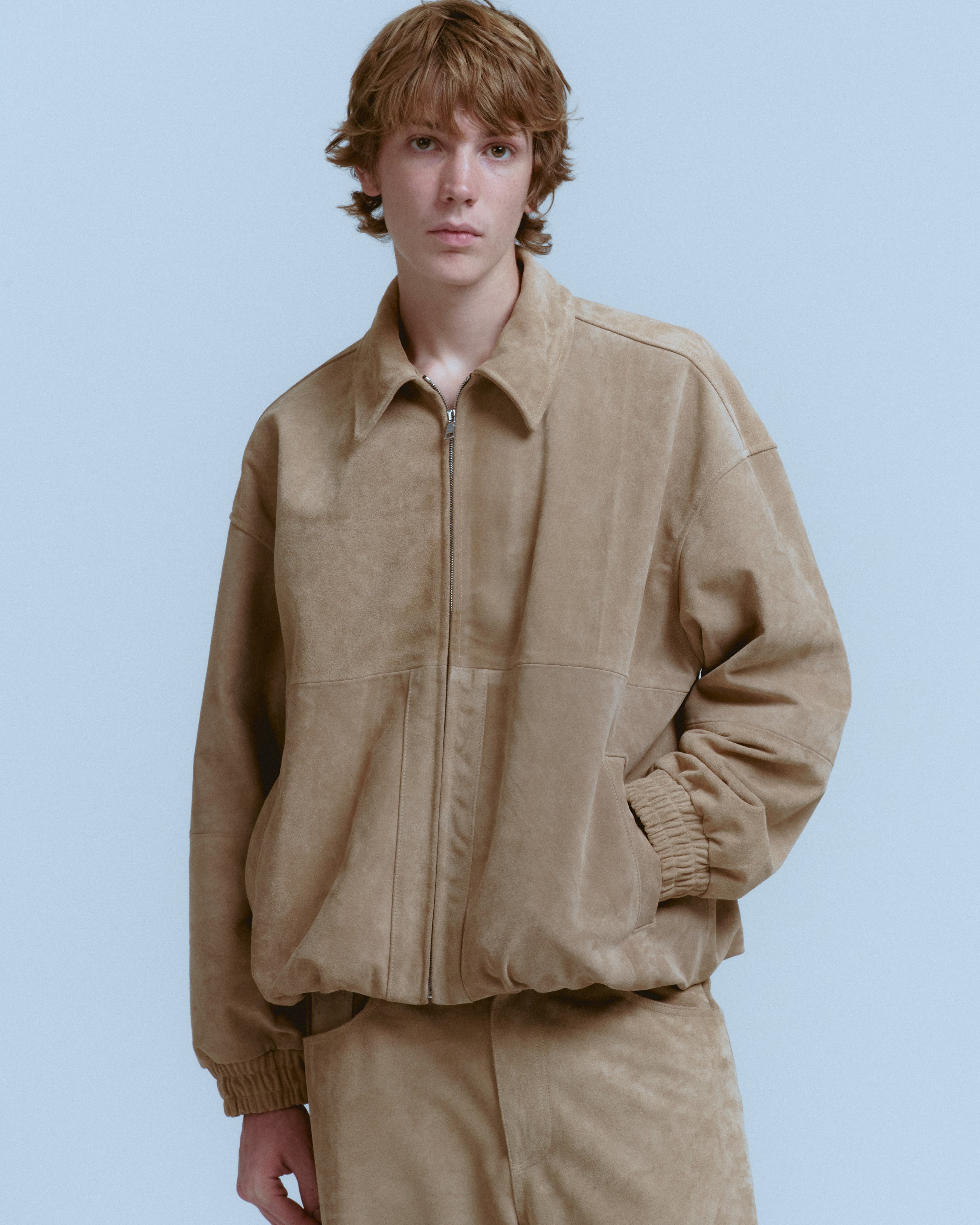 SUEDE STUDIO JACKET – NAHMIAS
