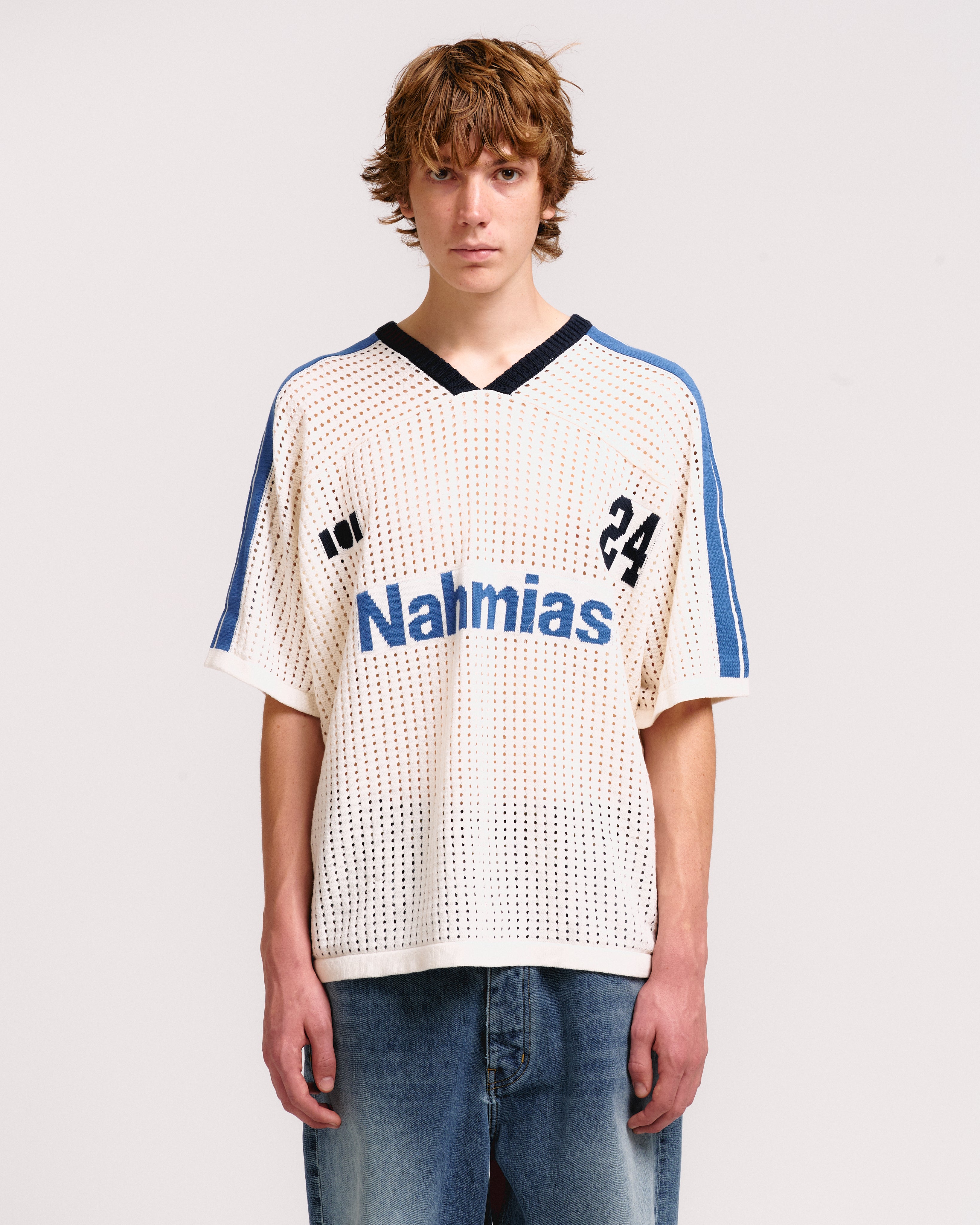 24 COTTON KNIT SOCCER JERSEY – NAHMIAS