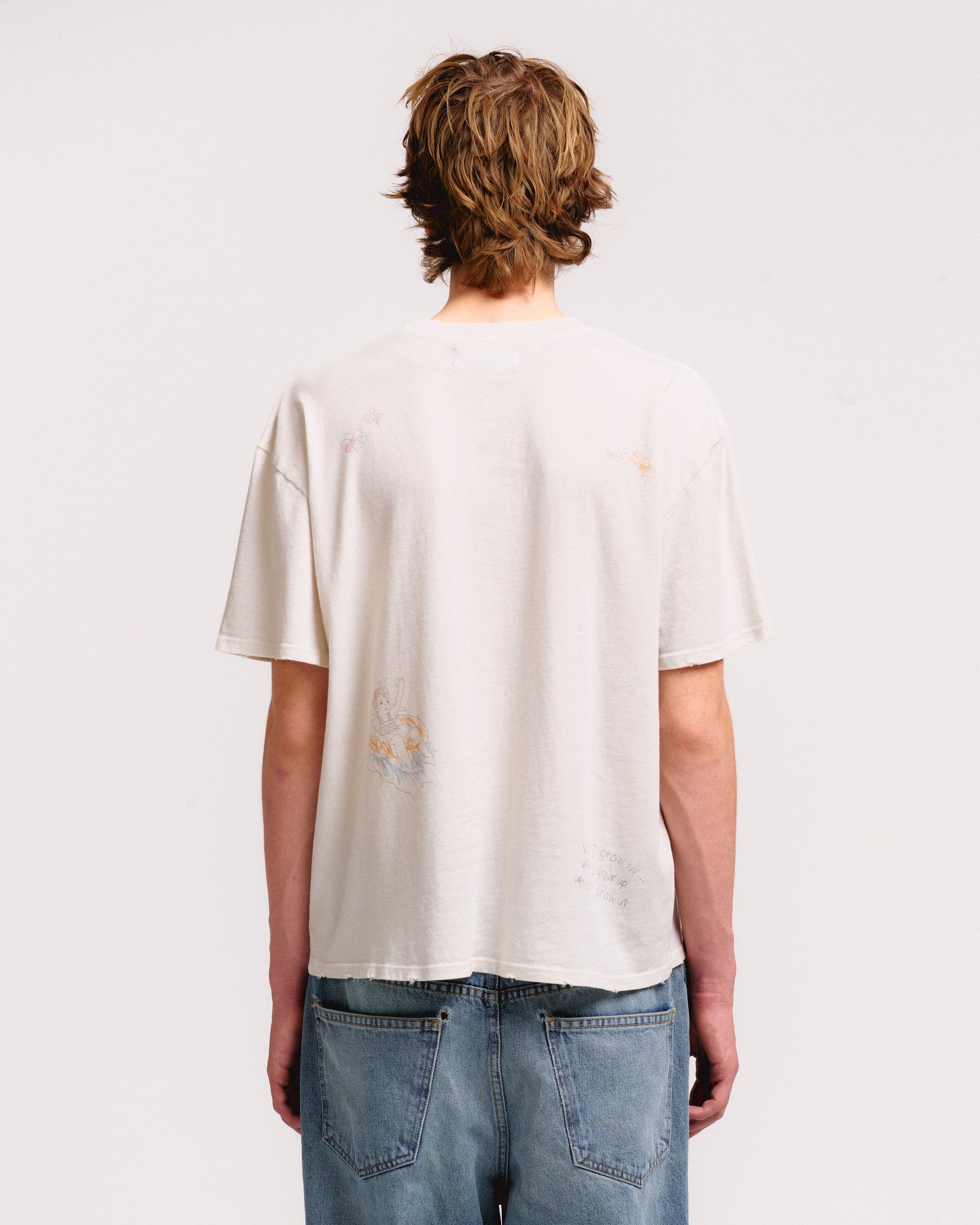 SCRIBBLE BOXY TEE