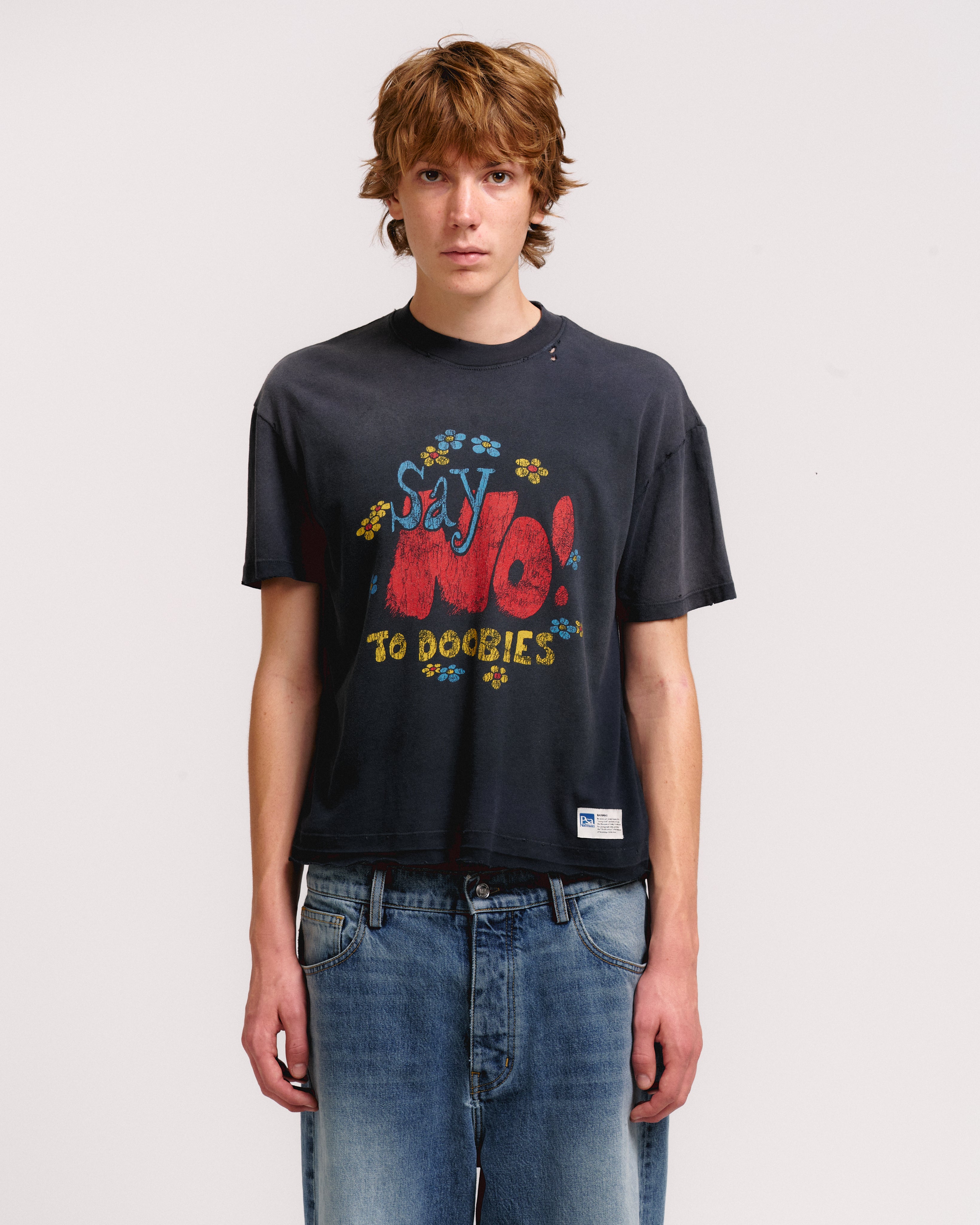 SAY NO SHRUNKEN TEE – NAHMIAS