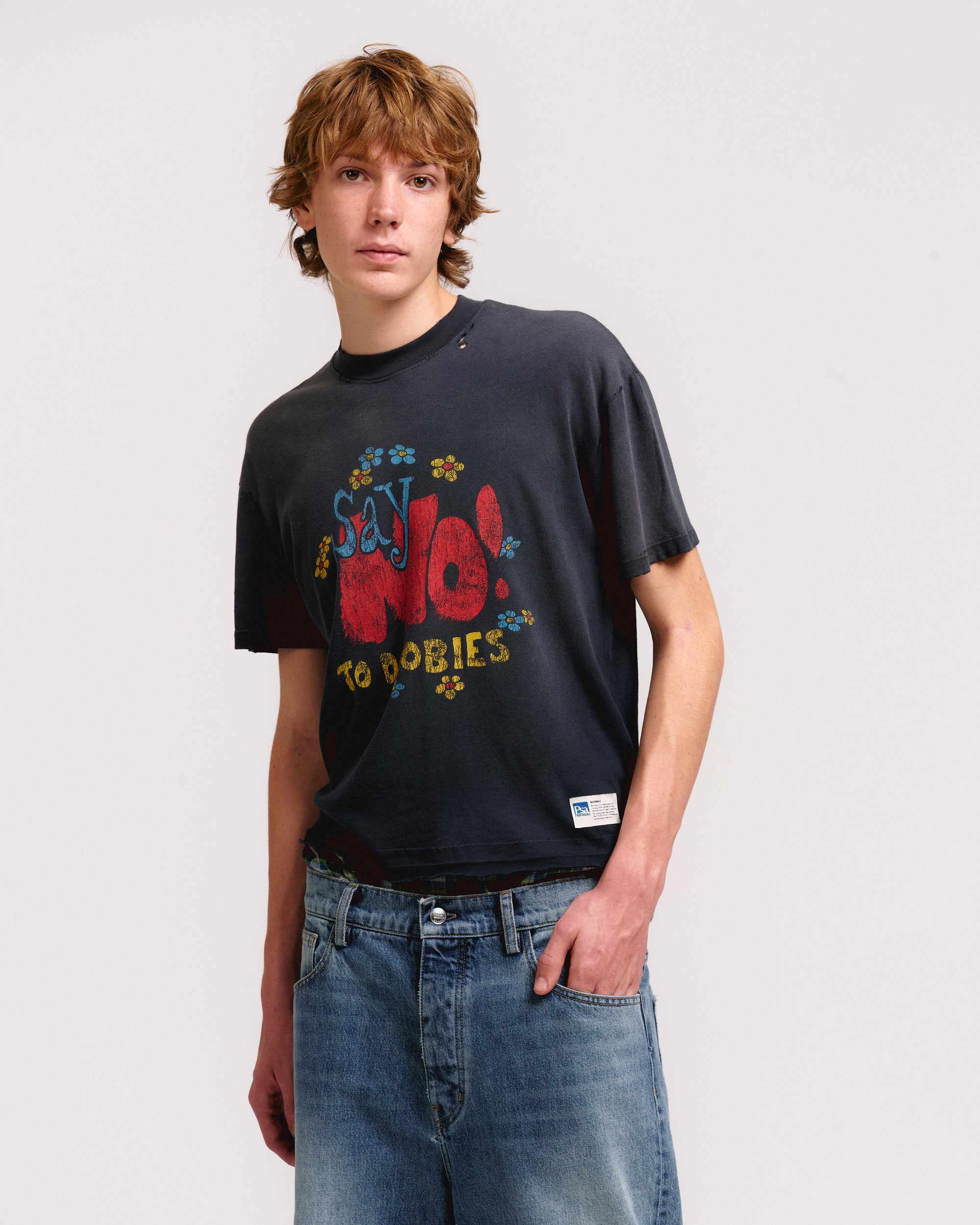 SAY NO SHRUNKEN TEE