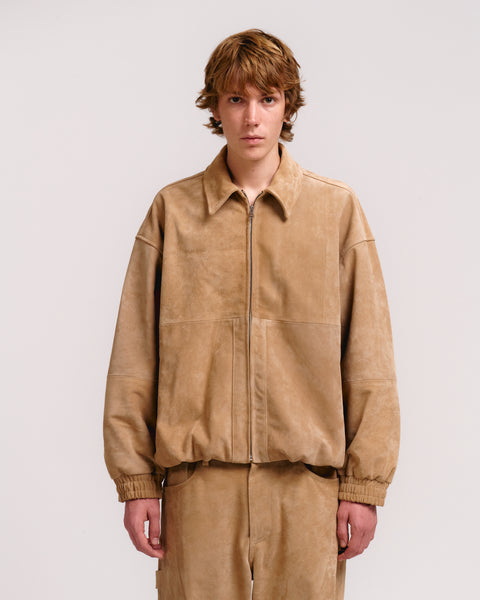 SUEDE STUDIO JACKET – NAHMIAS