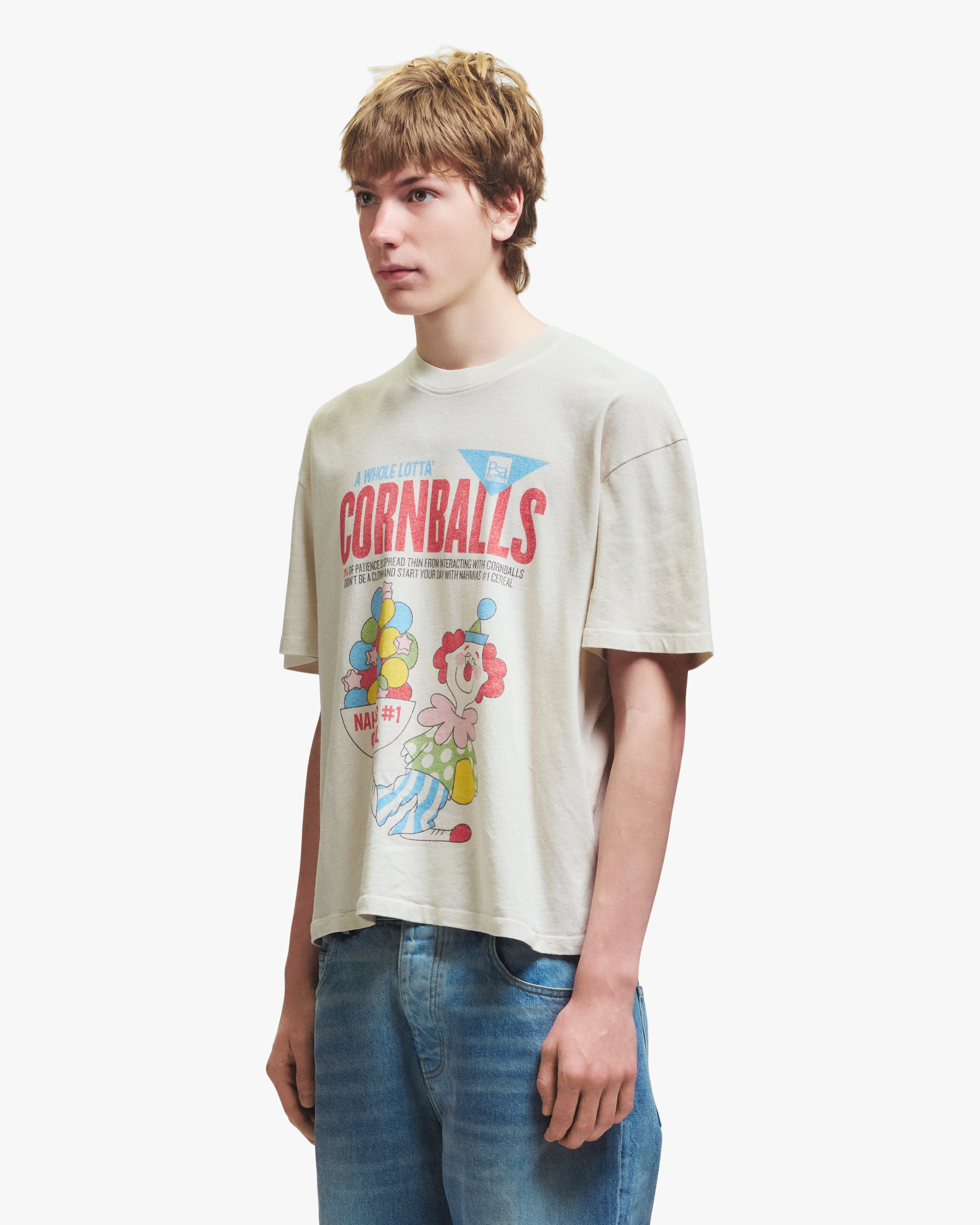 CORNBALLS BOXY TEE – NAHMIAS