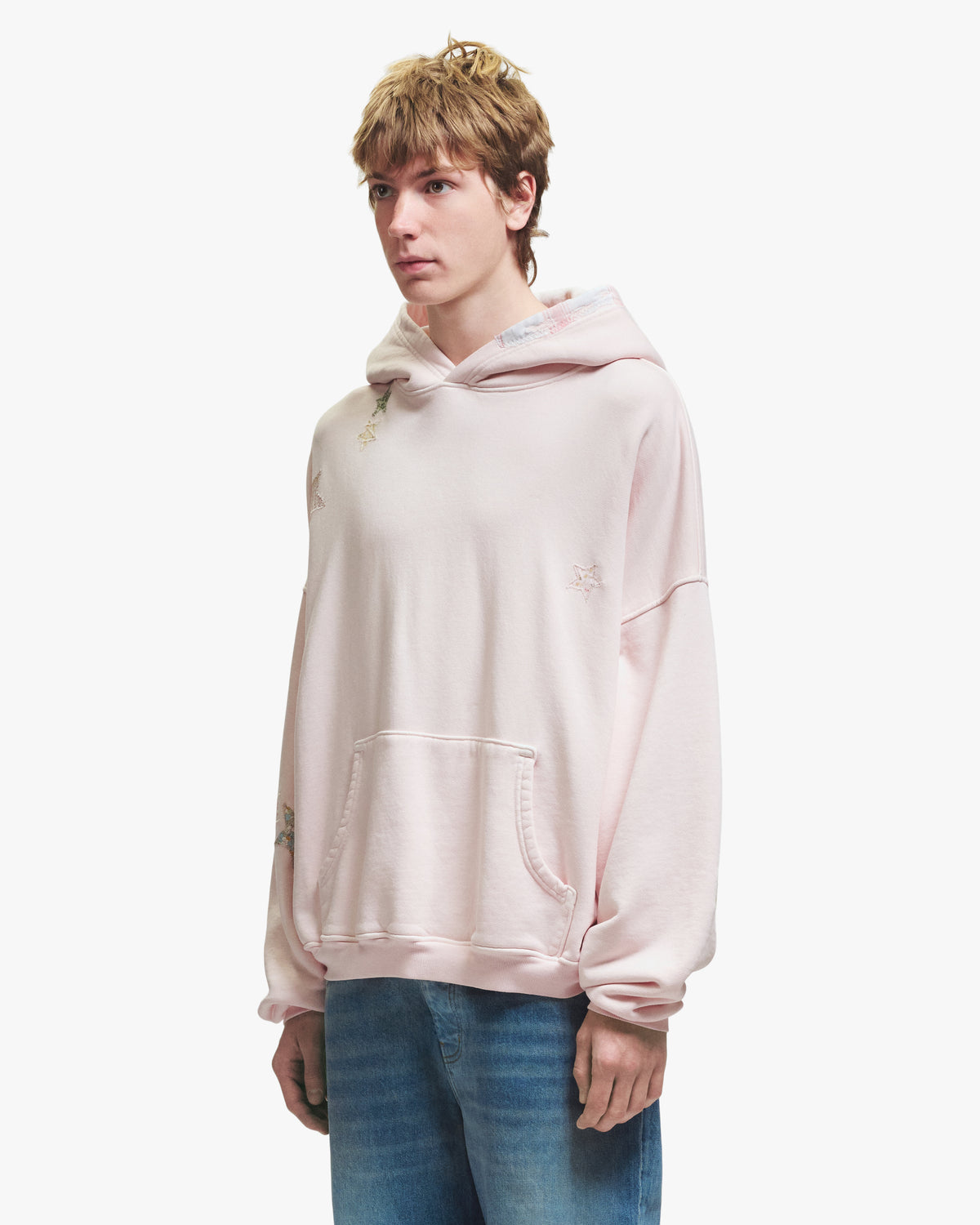 WASHOUT STAR PATCH HOODIE