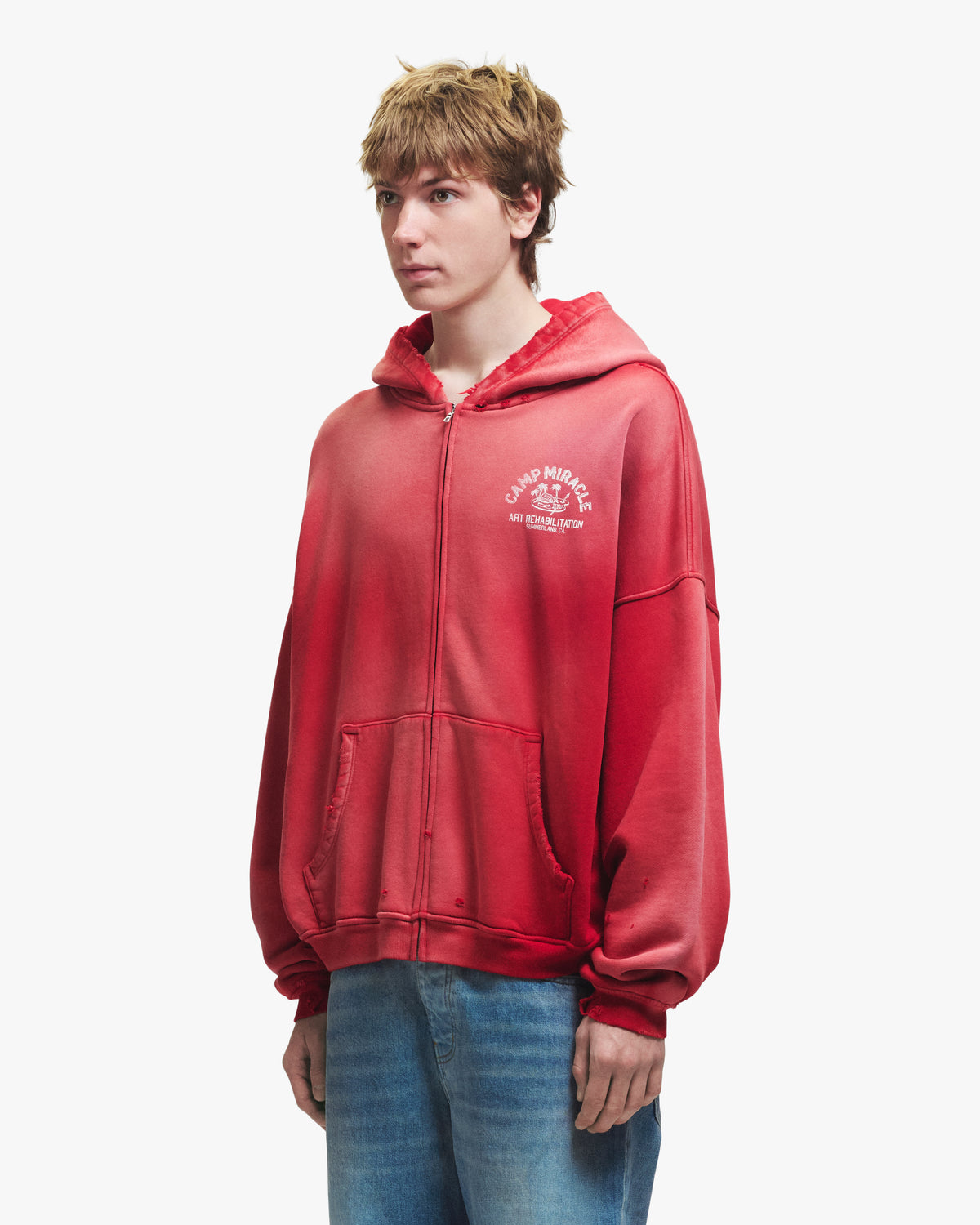 CAMP MIRACLE ZIP HOODIE
