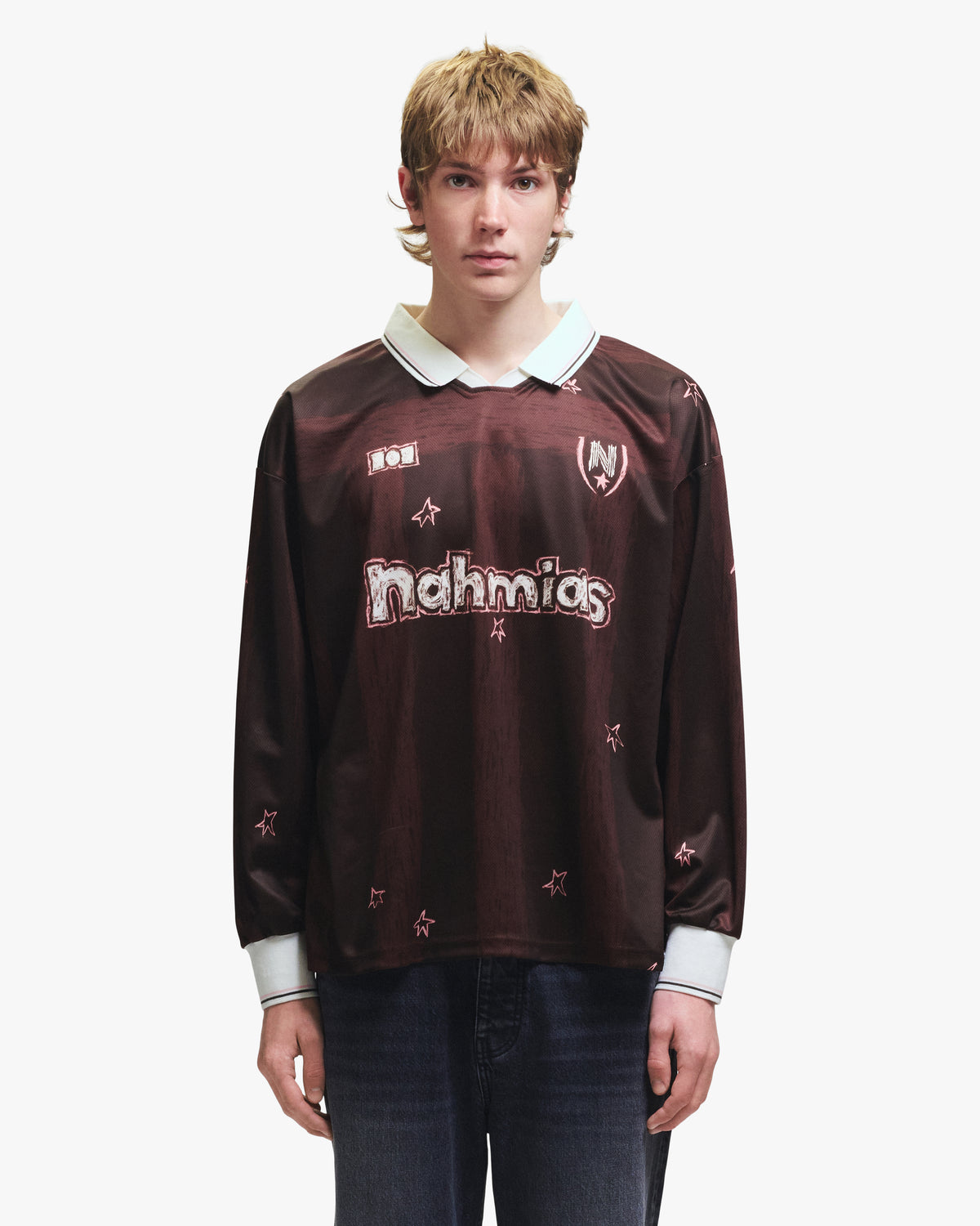SCRIBBLE LONG SLEEVE SOCCER JERSEY