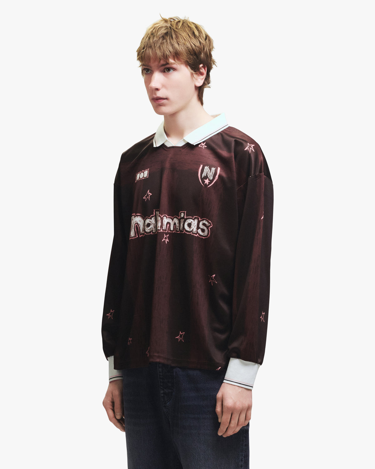 SCRIBBLE LONG SLEEVE SOCCER JERSEY