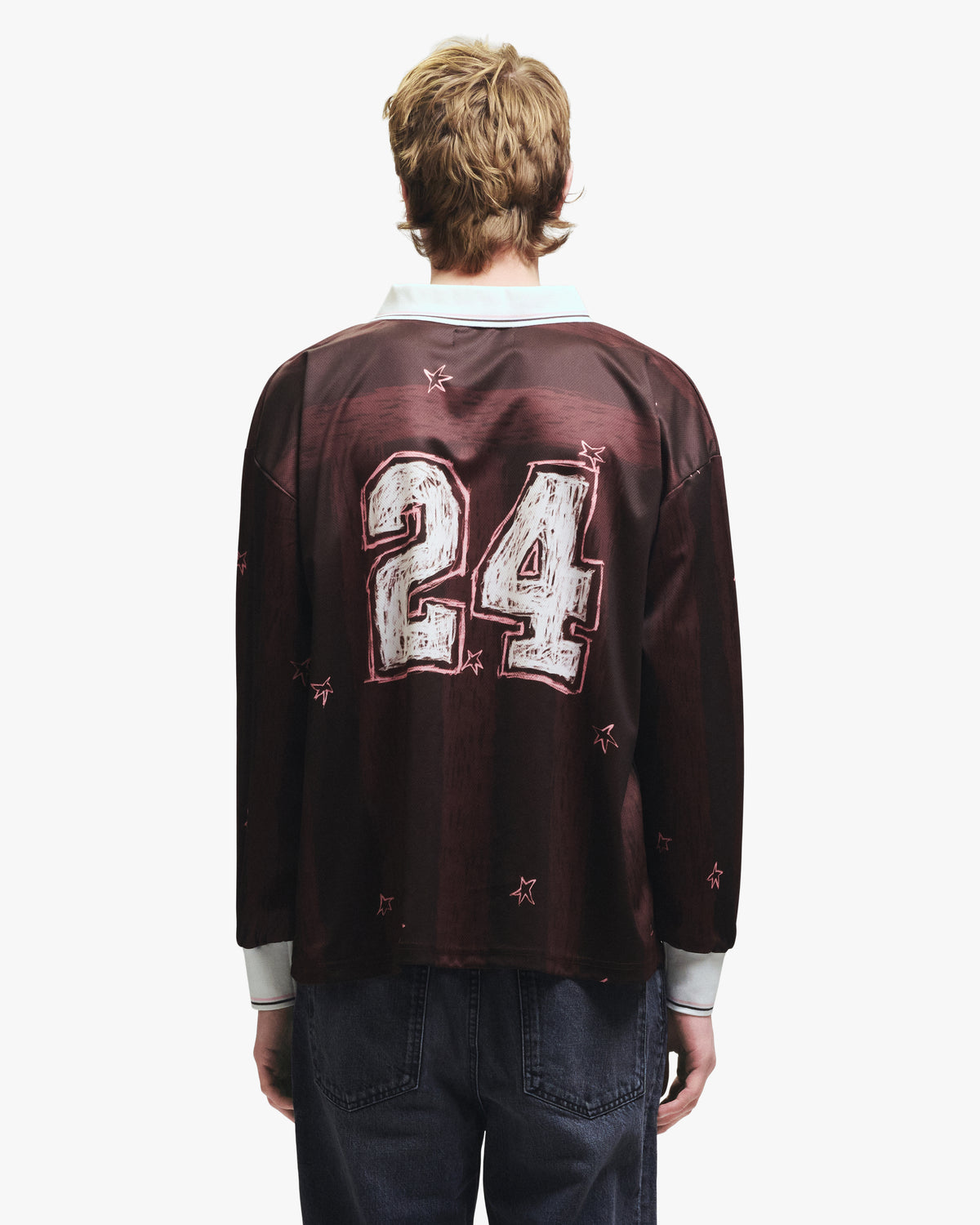 SCRIBBLE LONG SLEEVE SOCCER JERSEY