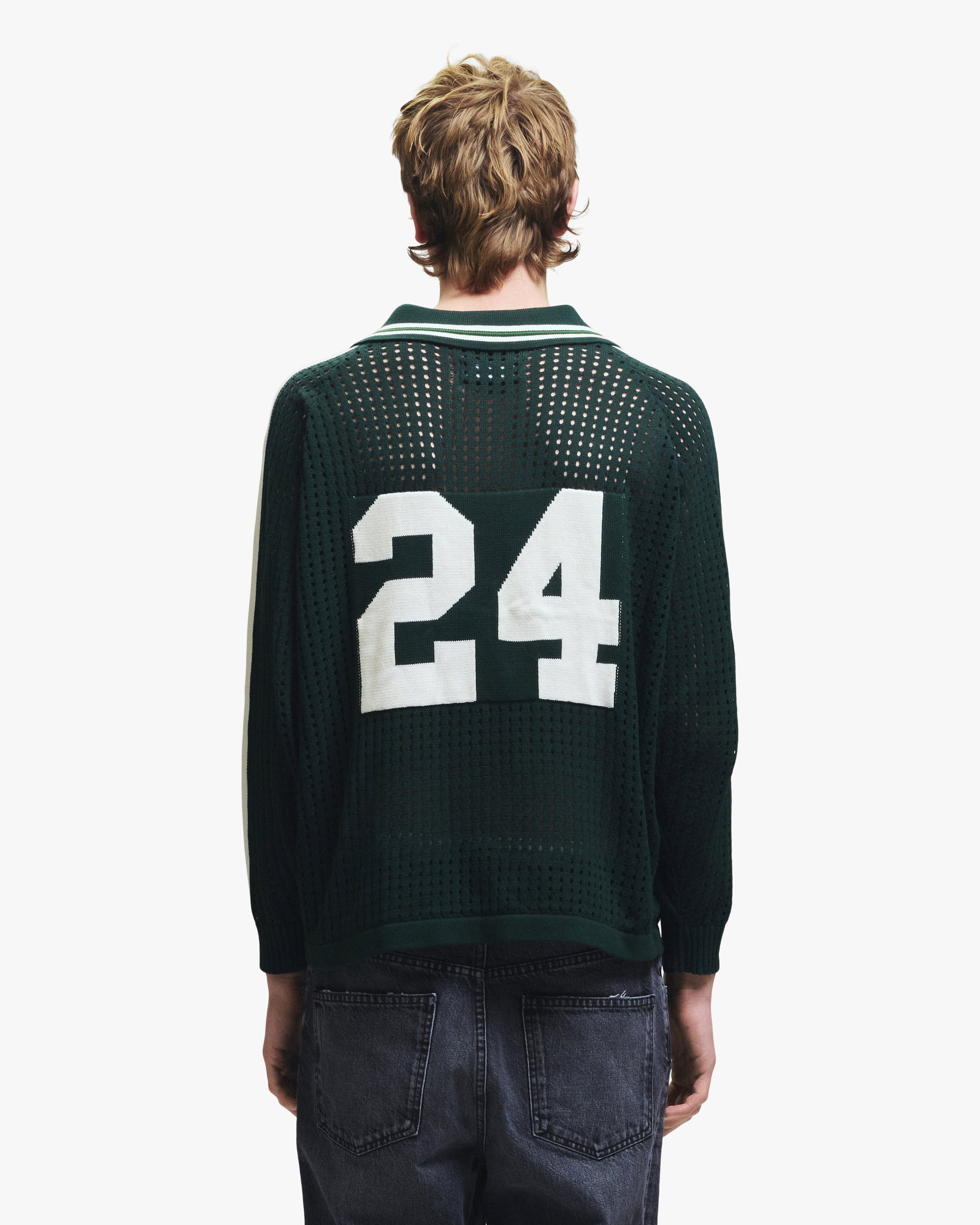 KNIT LONG SLEEVE SOCCER JERSEY