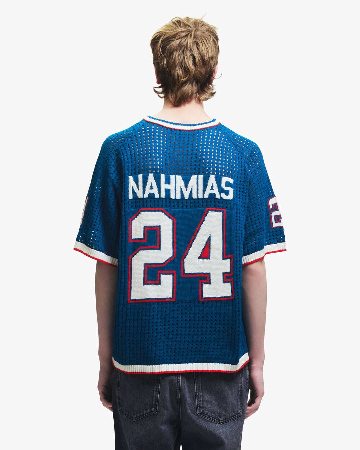 24 V NECK KNIT JERSEY