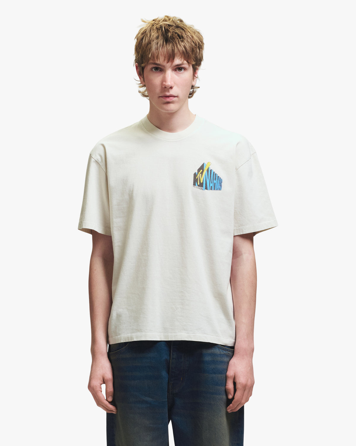 NAHMIAS TV BOXY TEE