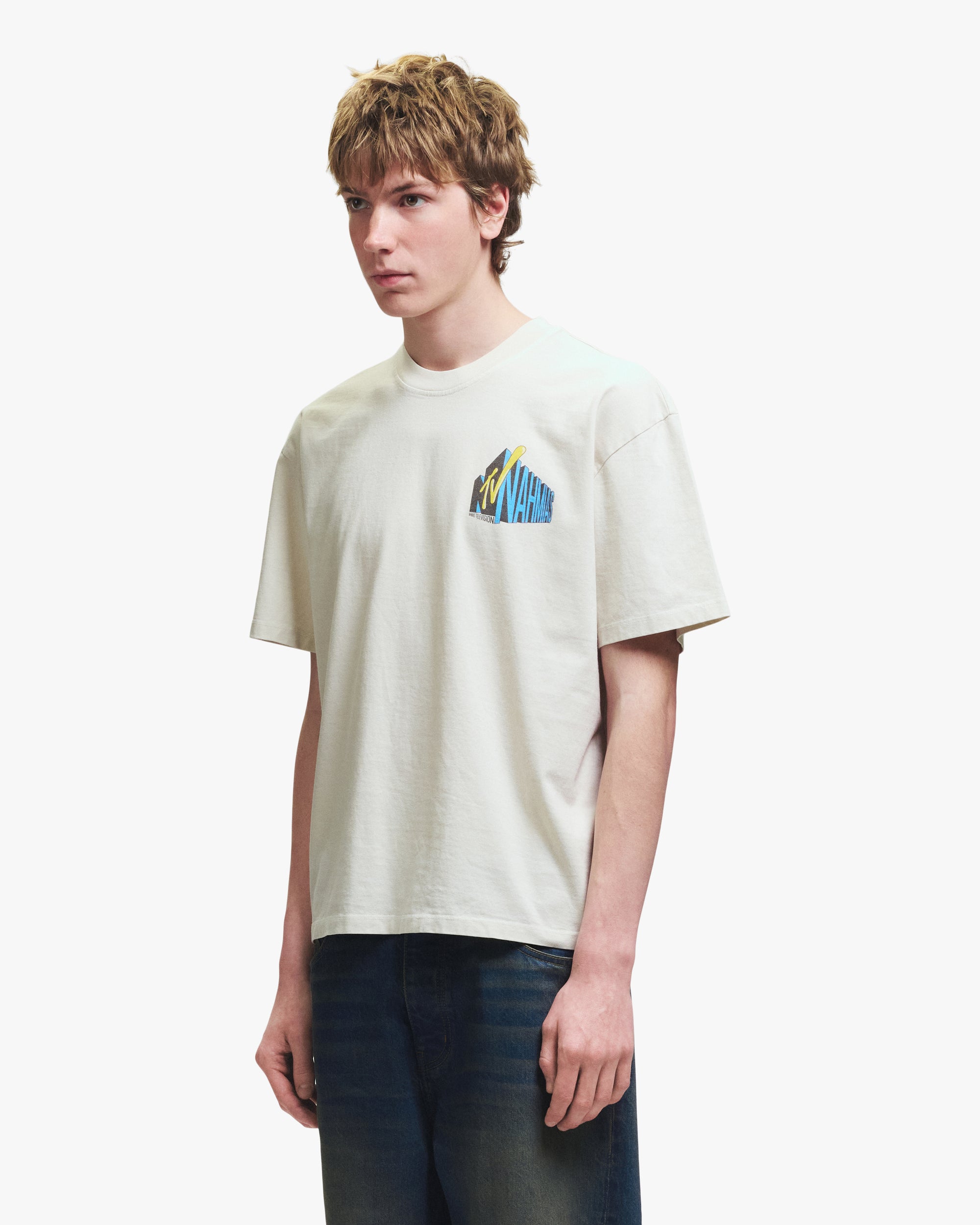 NAHMIAS TV BOXY TEE