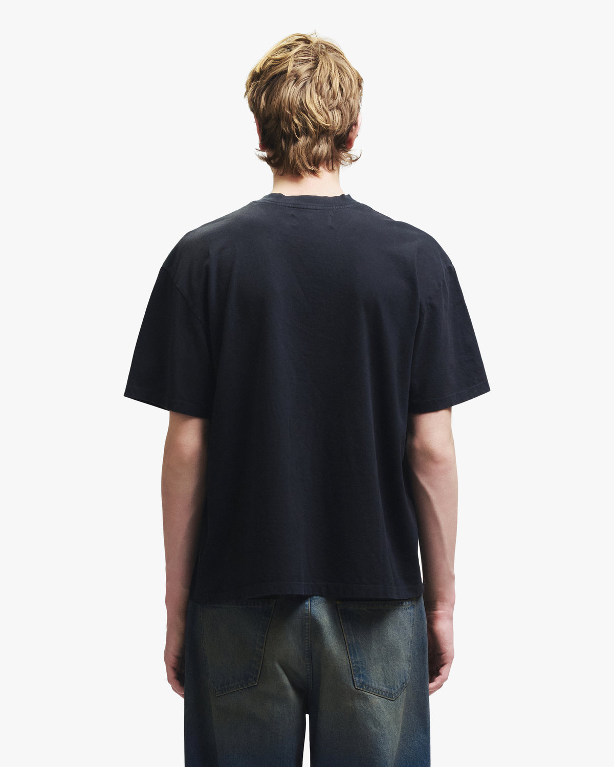 HOOPS CARTOON BOXY TEE