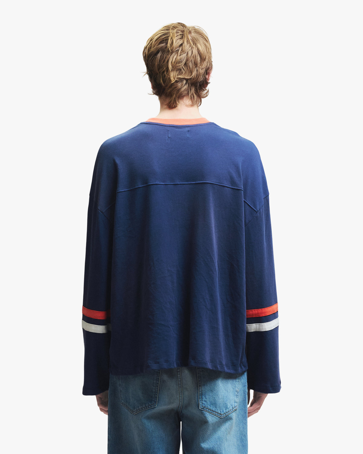 NAHMIAS VARSITY RINGER LONG SLEEVE