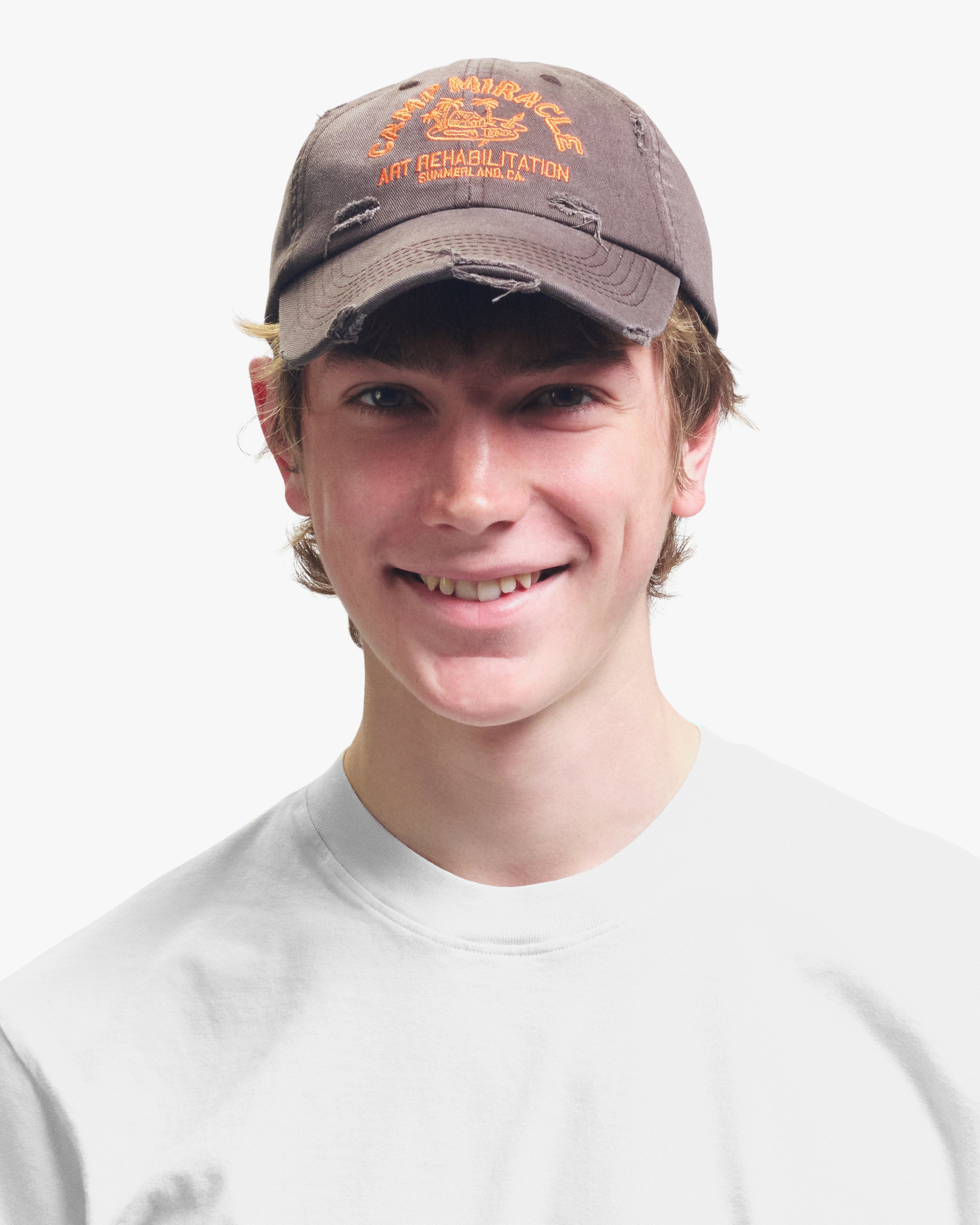 CAMP MIRACLE 6 PANEL HAT – NAHMIAS