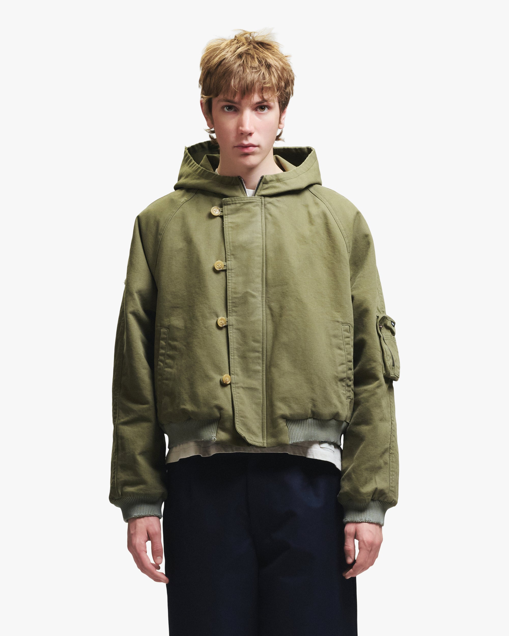 CARGO CROP PARKA