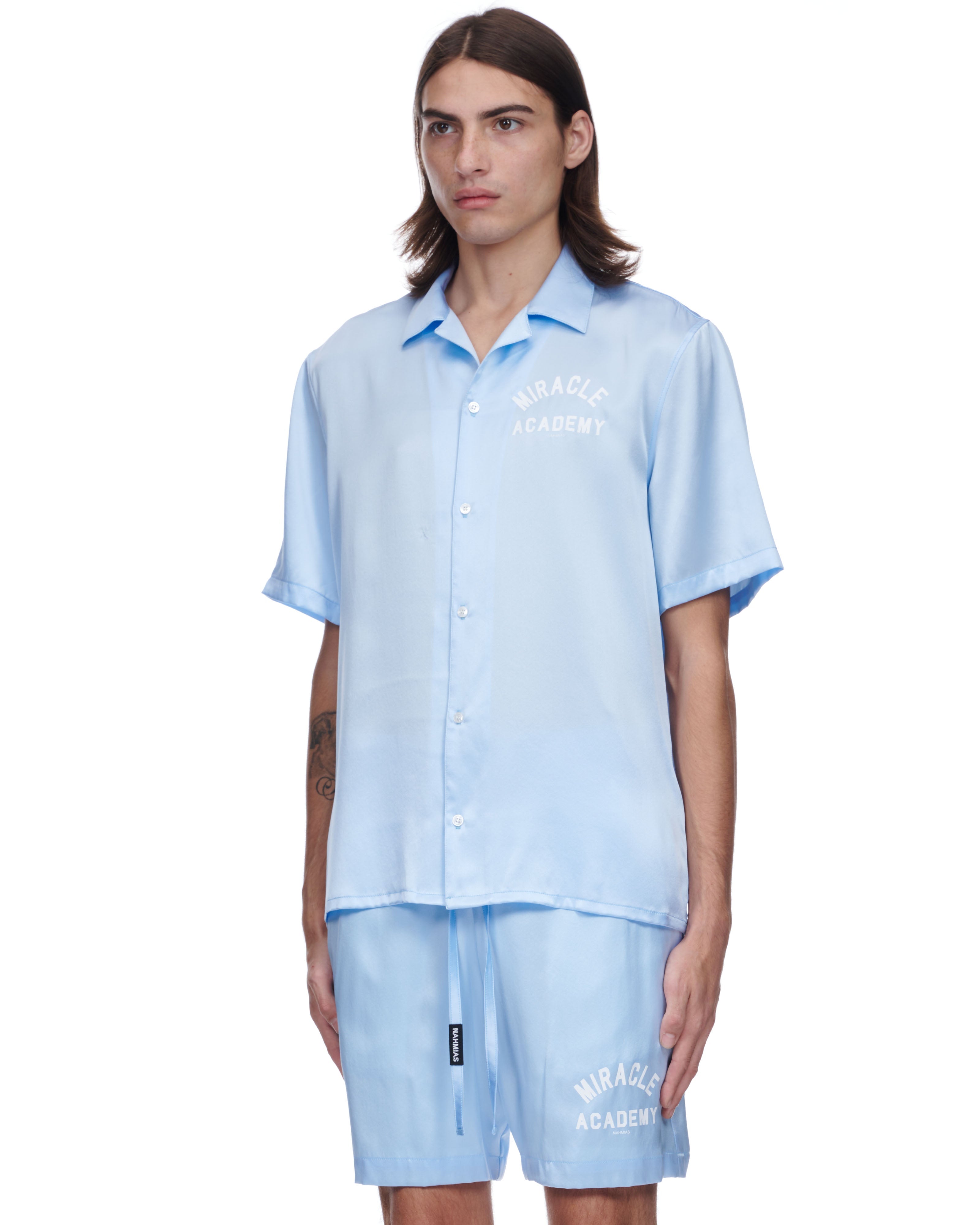 Miracle Academy Silk S/S Button Down