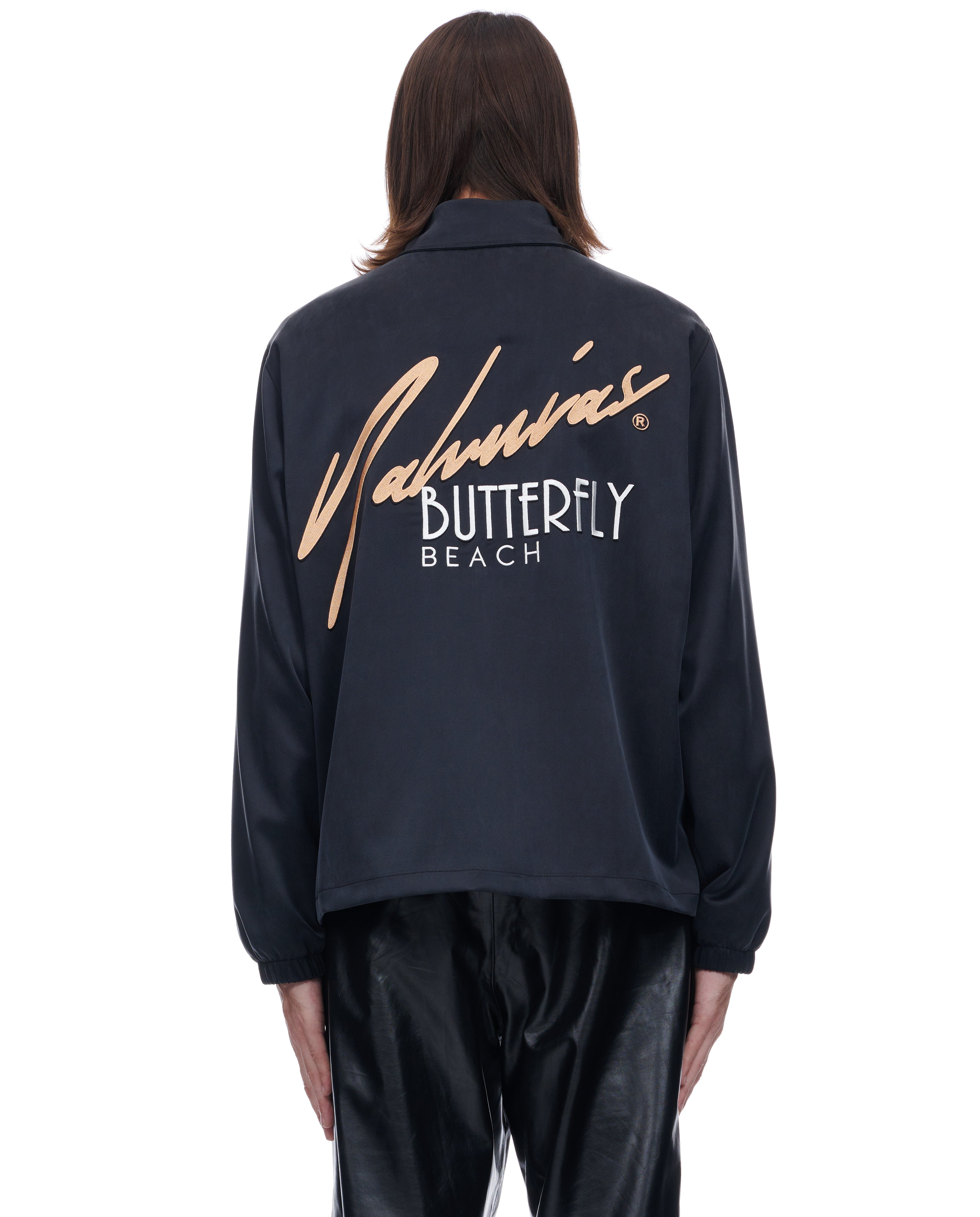 Butterfly Beach Silk Coach Jacket