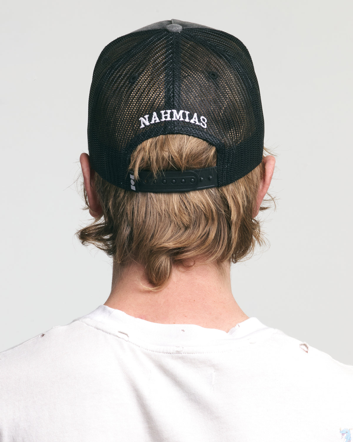DISTRESSED MIRACLE ACADEMY TRUCKER HAT