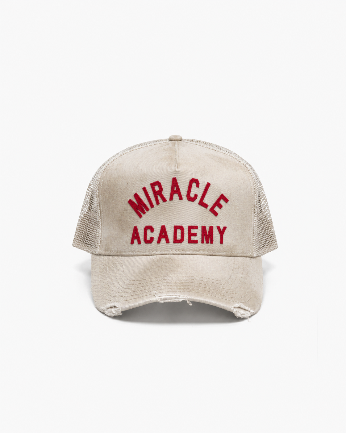 DISTRESSED MIRACLE ACADEMY TRUCKER
